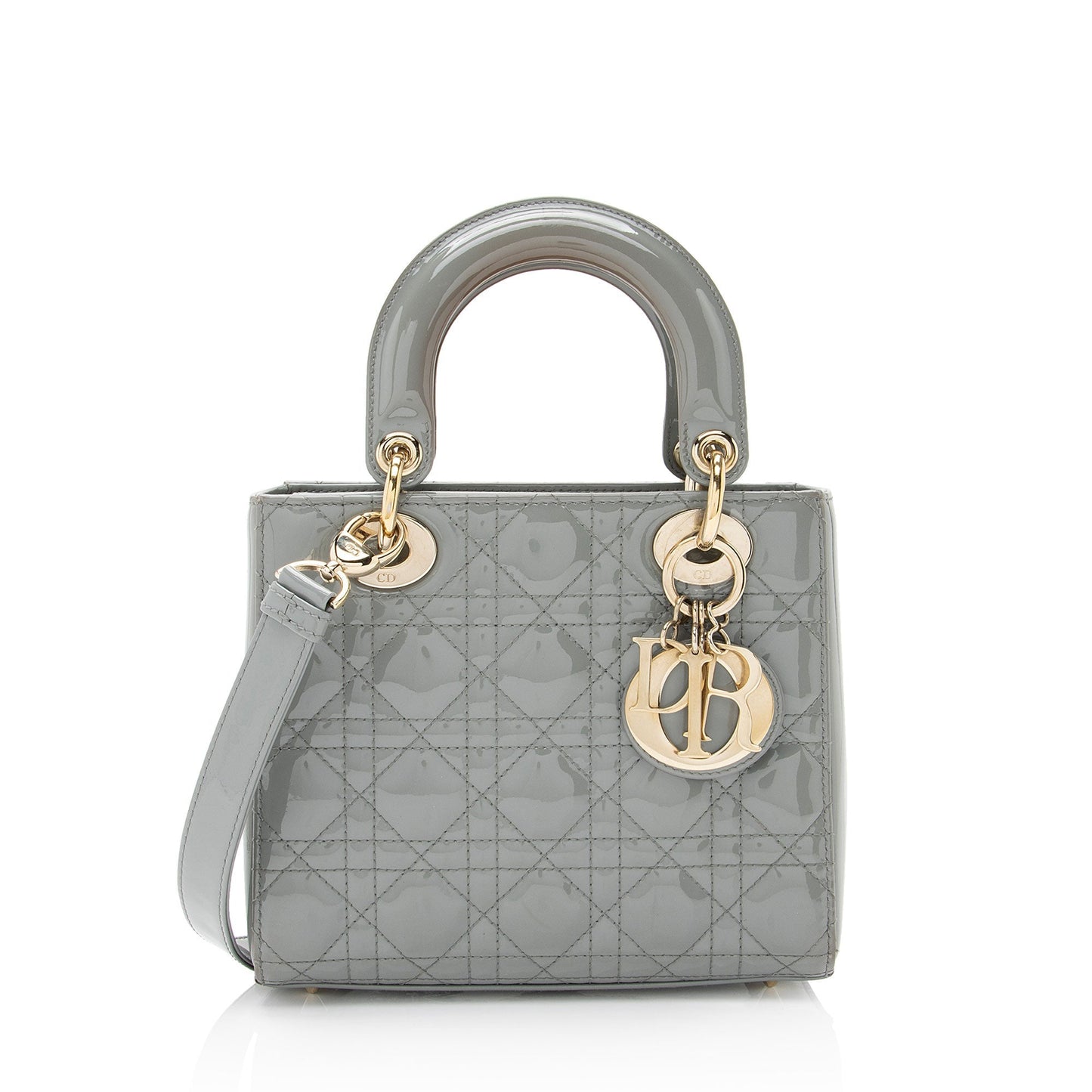 Dior Patent Leather Dior Small Tote (SHF-fRTMgi)