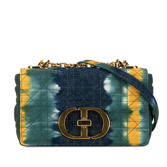 Dior Small Denim Tie-Dye Cannage Caro (SHG-v0eHw5)