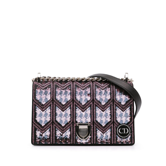 Dior Small Sequin Embroidered Diorama Crossbody