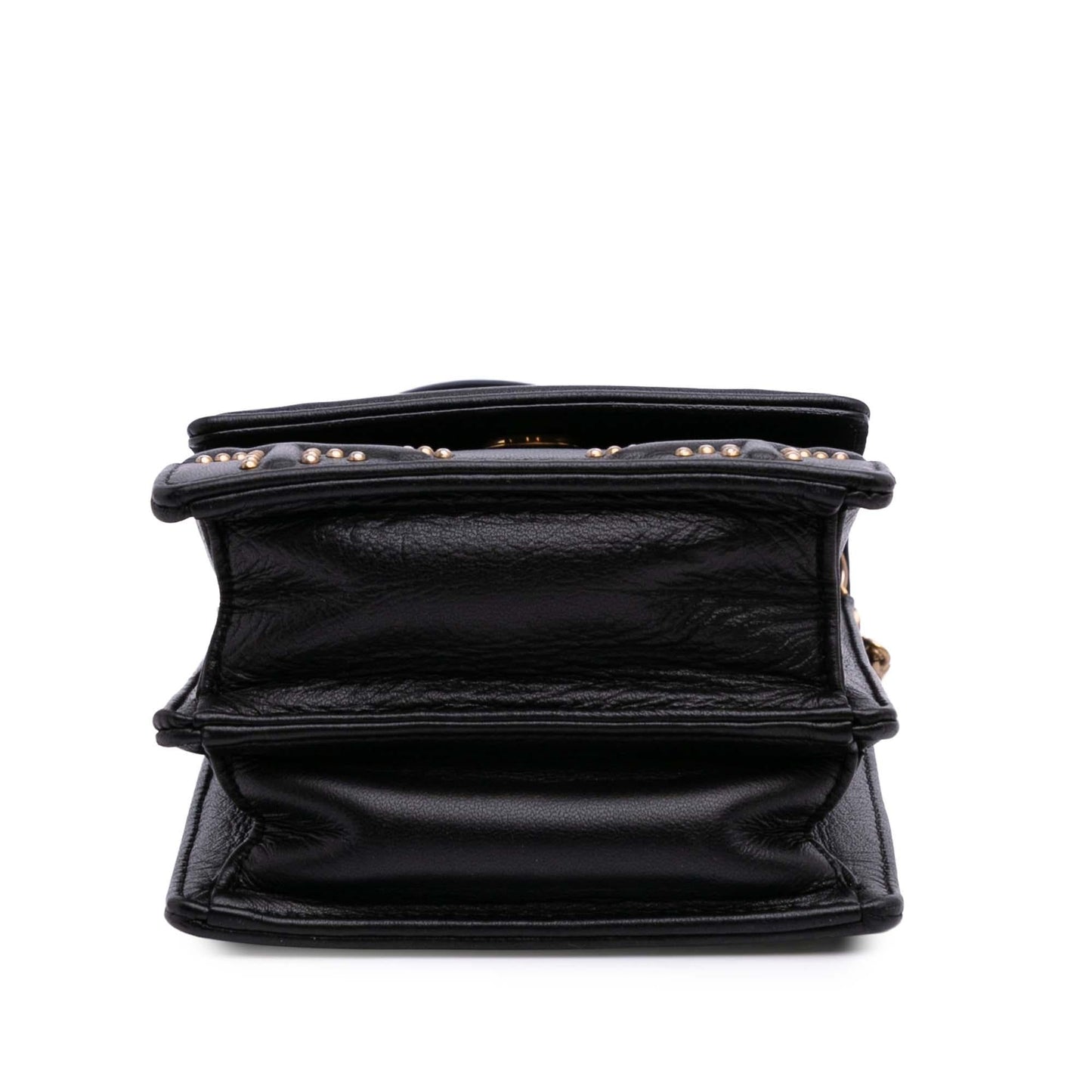 Dior Studded Leather Vertical Diorama Crossbody