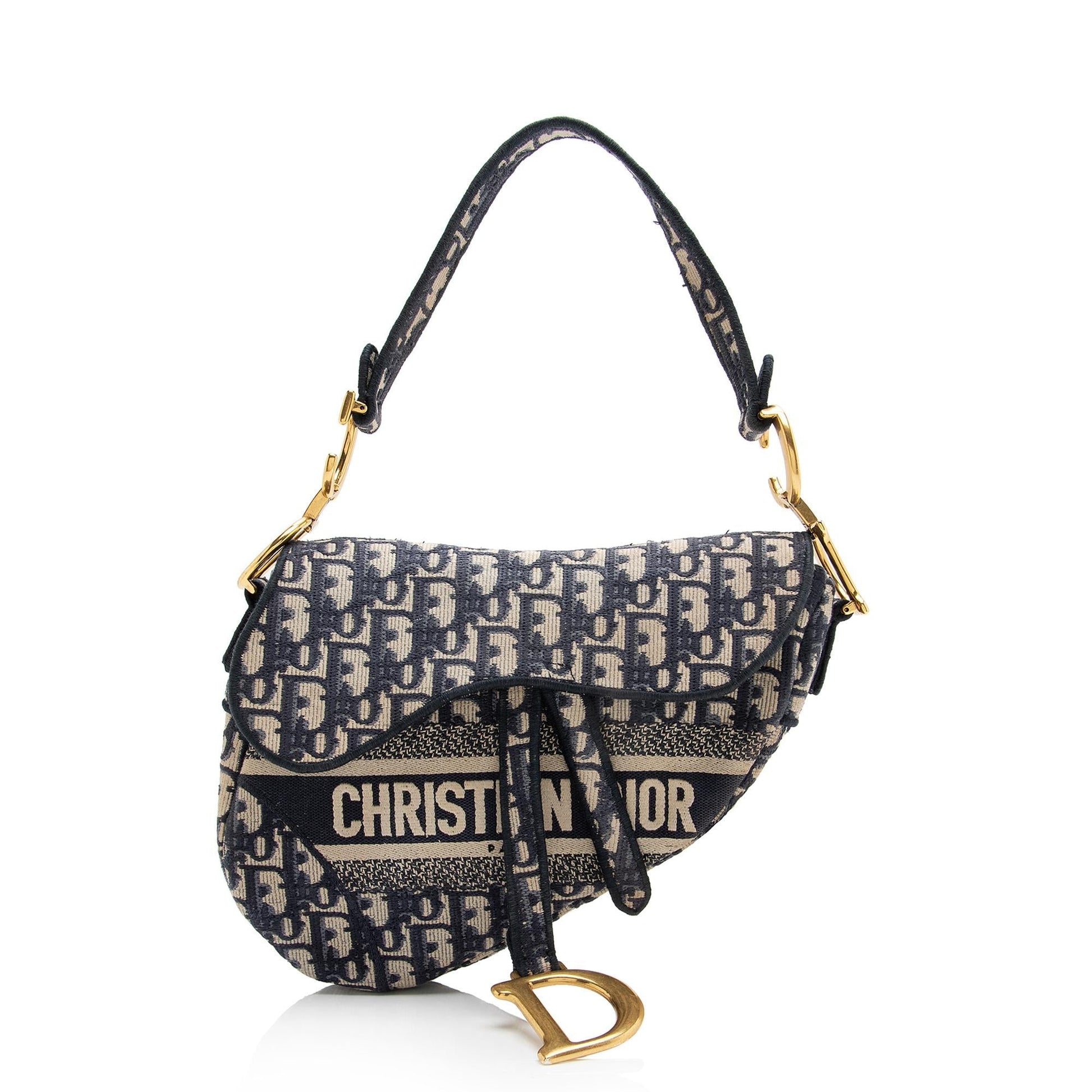 Saint Laurent Mini Canvas Shoulder Bag