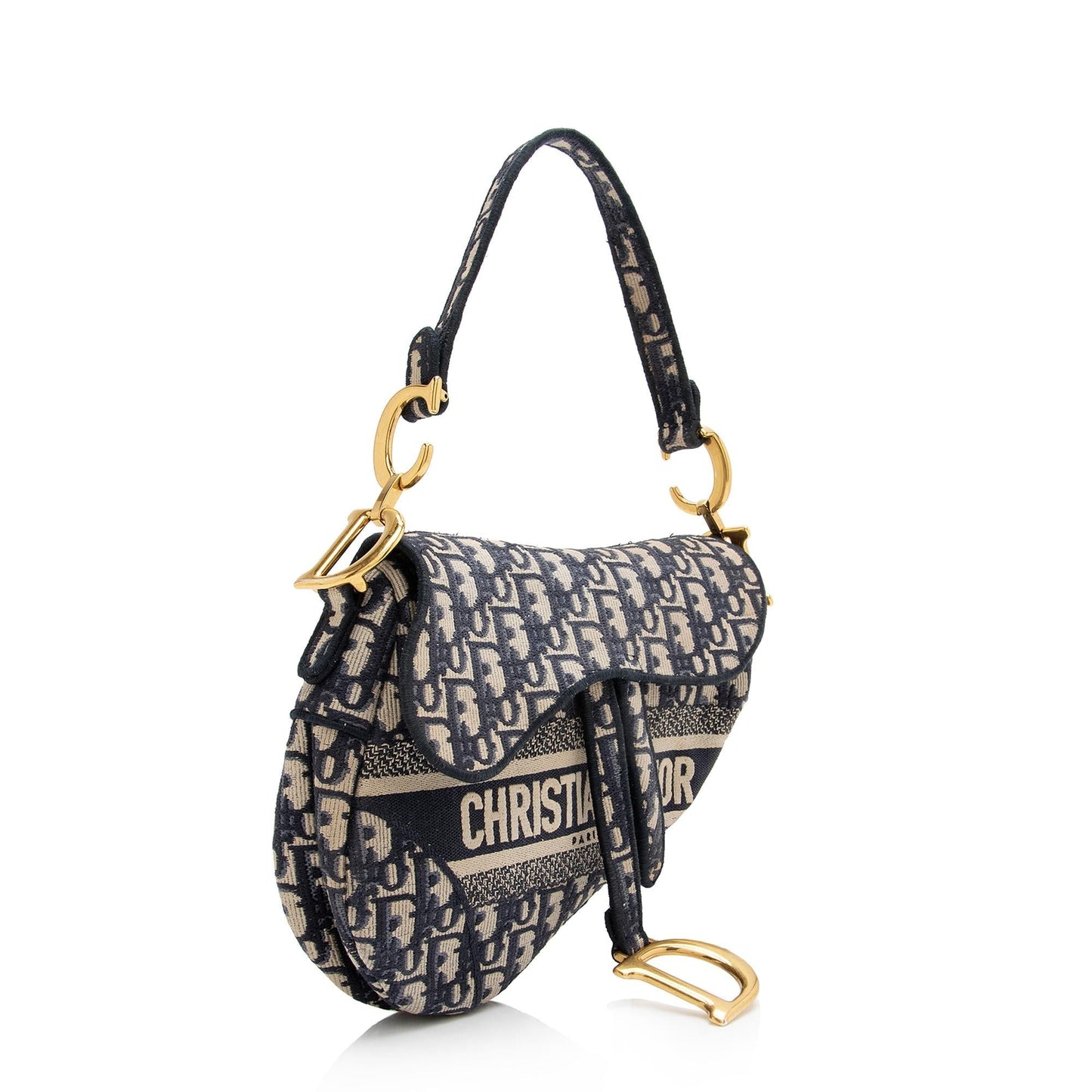 Saint Laurent Mini Canvas Shoulder Bag