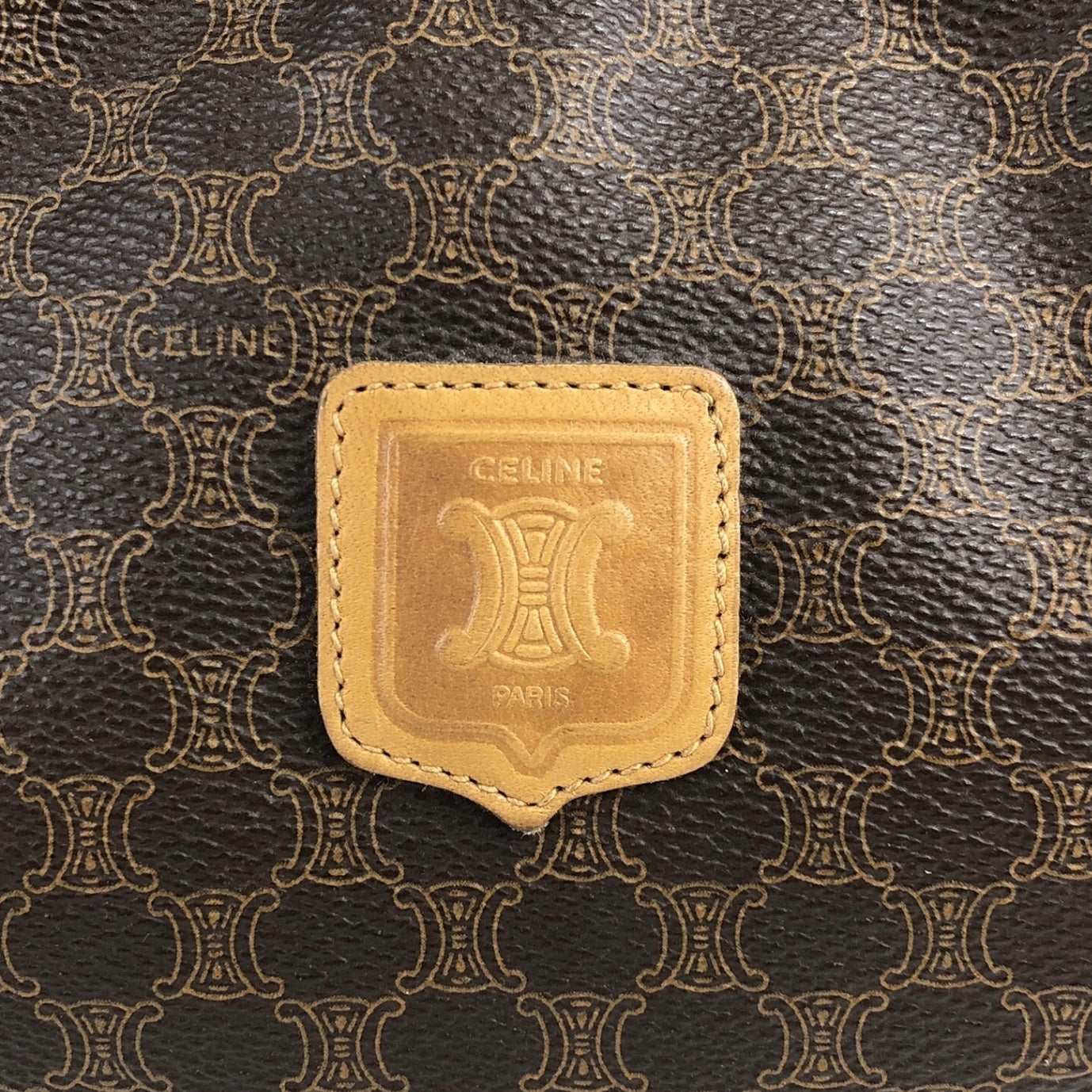 CELINE Pouch Brown vhy7wu