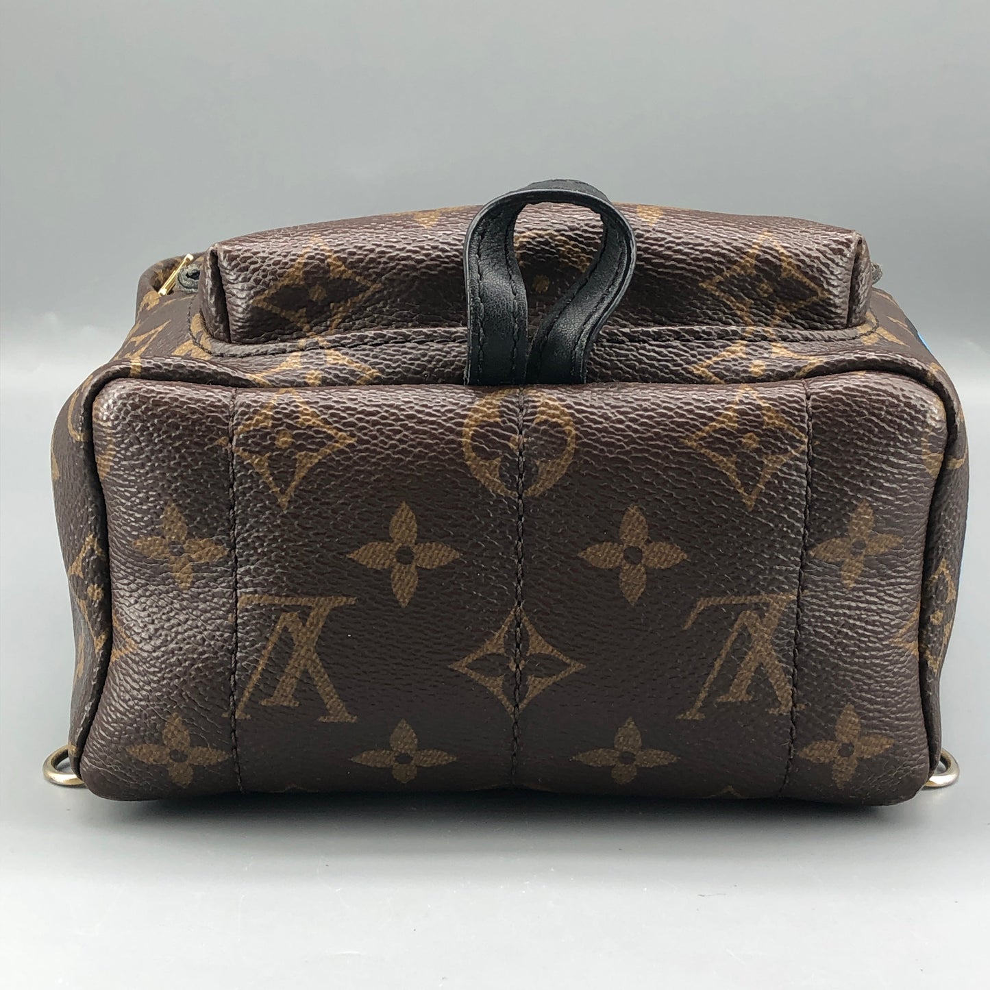 Louis Vuitton Mini Palm Springs Backpack World Tour Patch Monogram Canvas