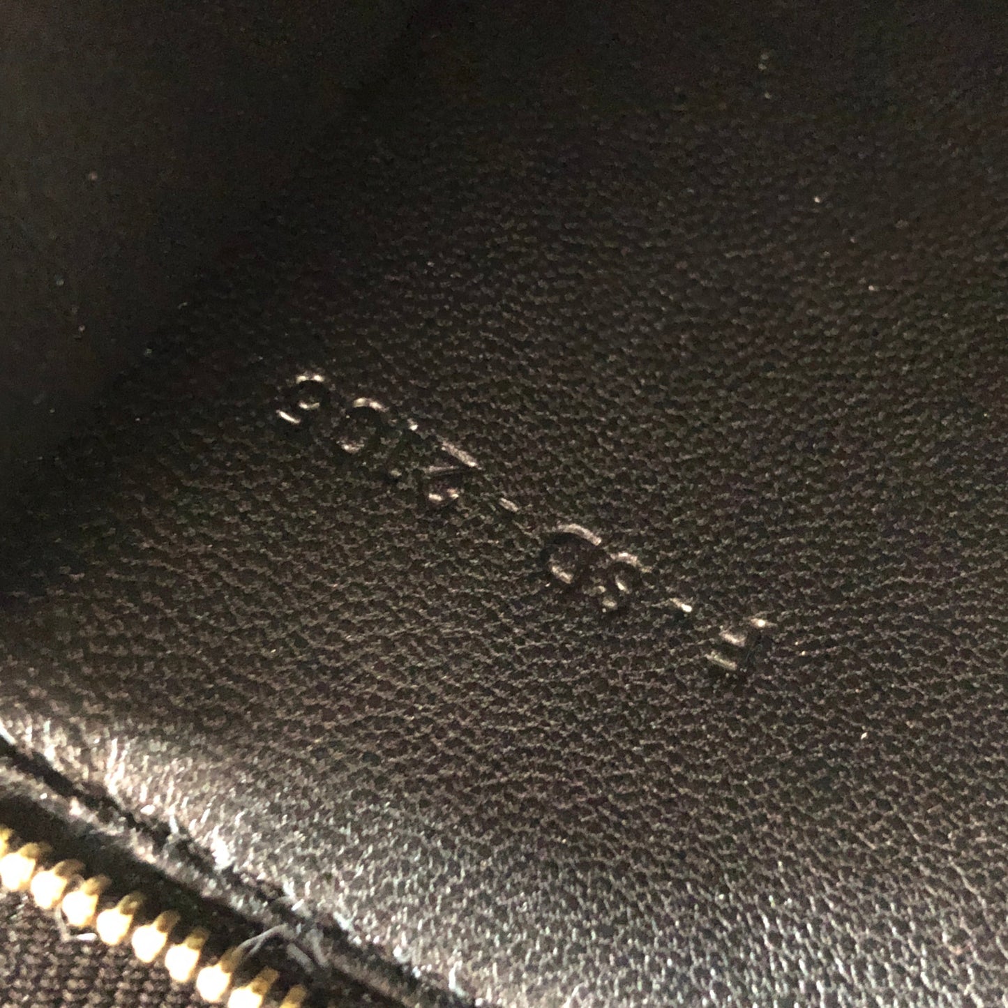 Celine Genuine Python & Smooth Calfskin Envelope Chain Shoulder Bag Black