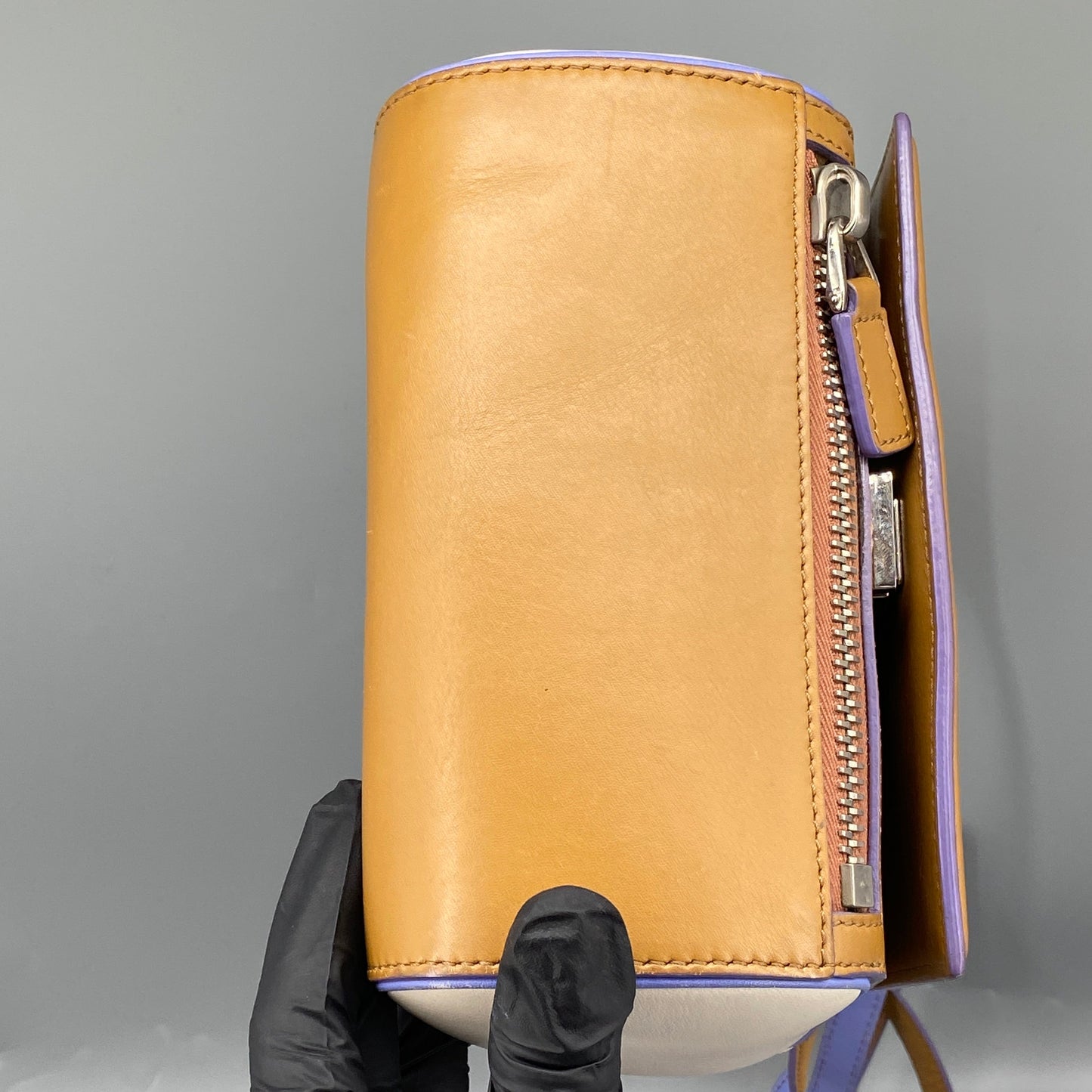 Givenchy Pandora Pure Crossbody Bag Caramel Purple White