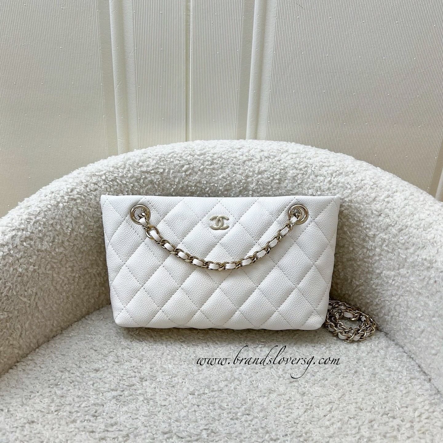 Chanel 25C Mini Clutch with Chain Clutch Bag - Rovelle Bags