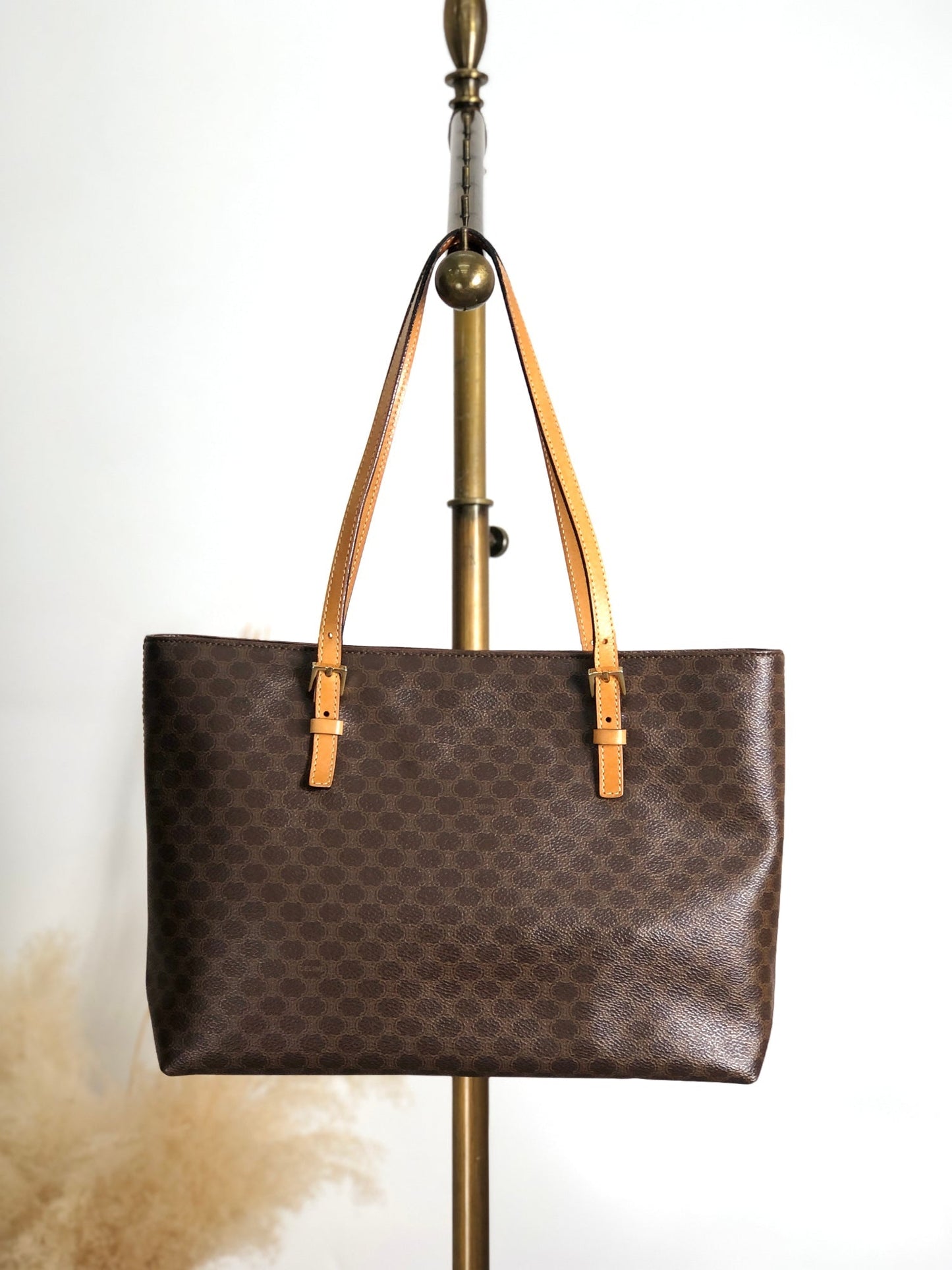 CELINE Macadam Totebag Brown z8cjjc