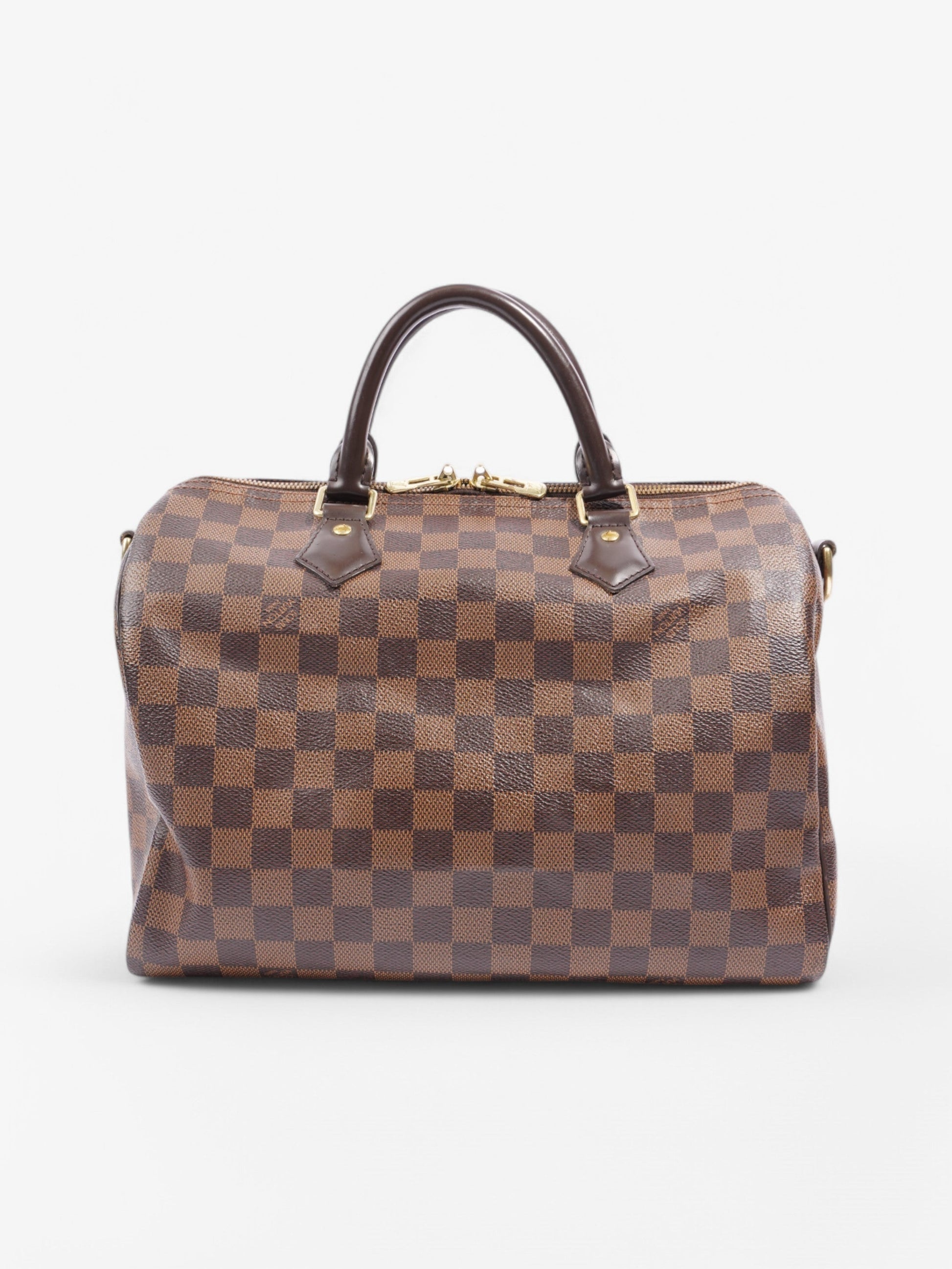 Louis Vuitton Speedy Bandouliere Damier Ebene Coated Canvas 30