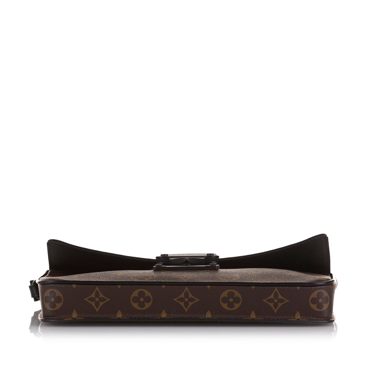 Louis Vuitton Macassar S Lock A4 Monogram Canvas