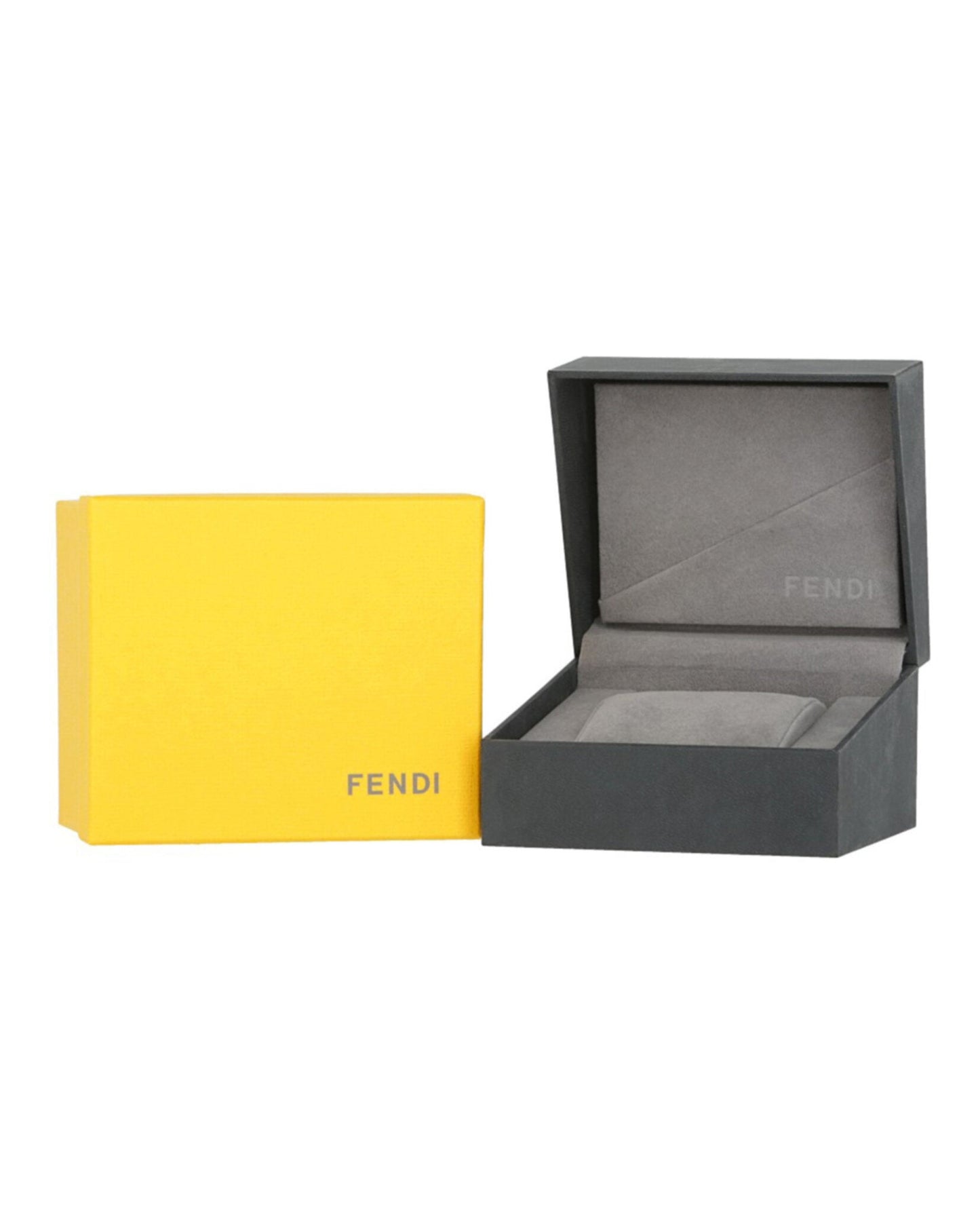 Fendi Womens Two Tone 19mm Bracelet Fashion Watch