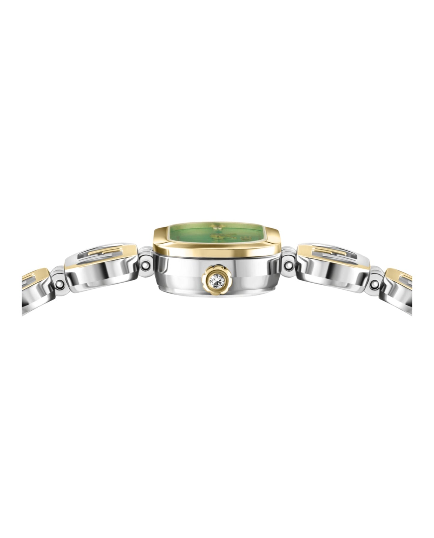 Fendi Womens Two Tone 14.8mm Bracelet Fashion Watch