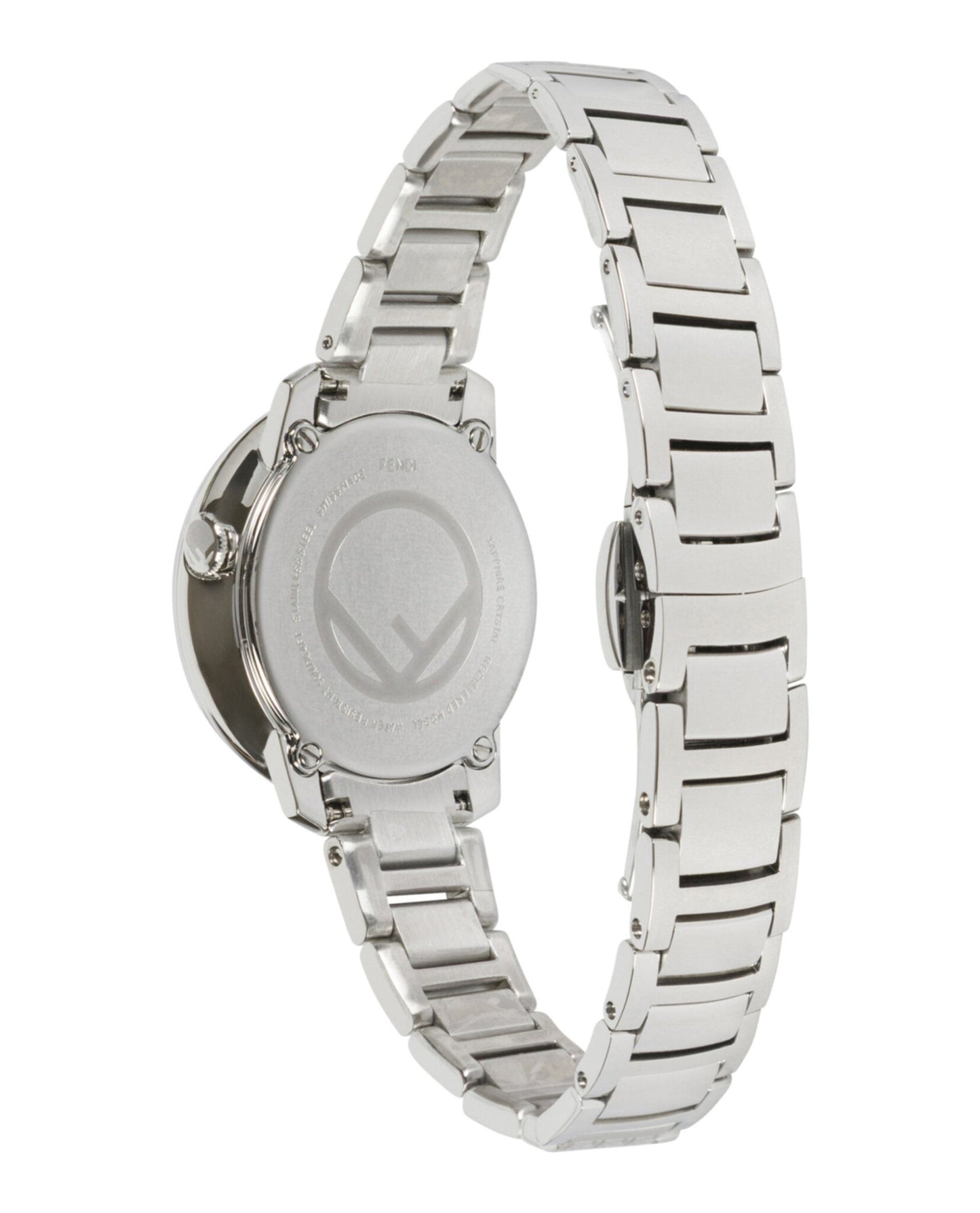 Fendi Womens Stainless Steel 28mm Bracelet Fashion Watch