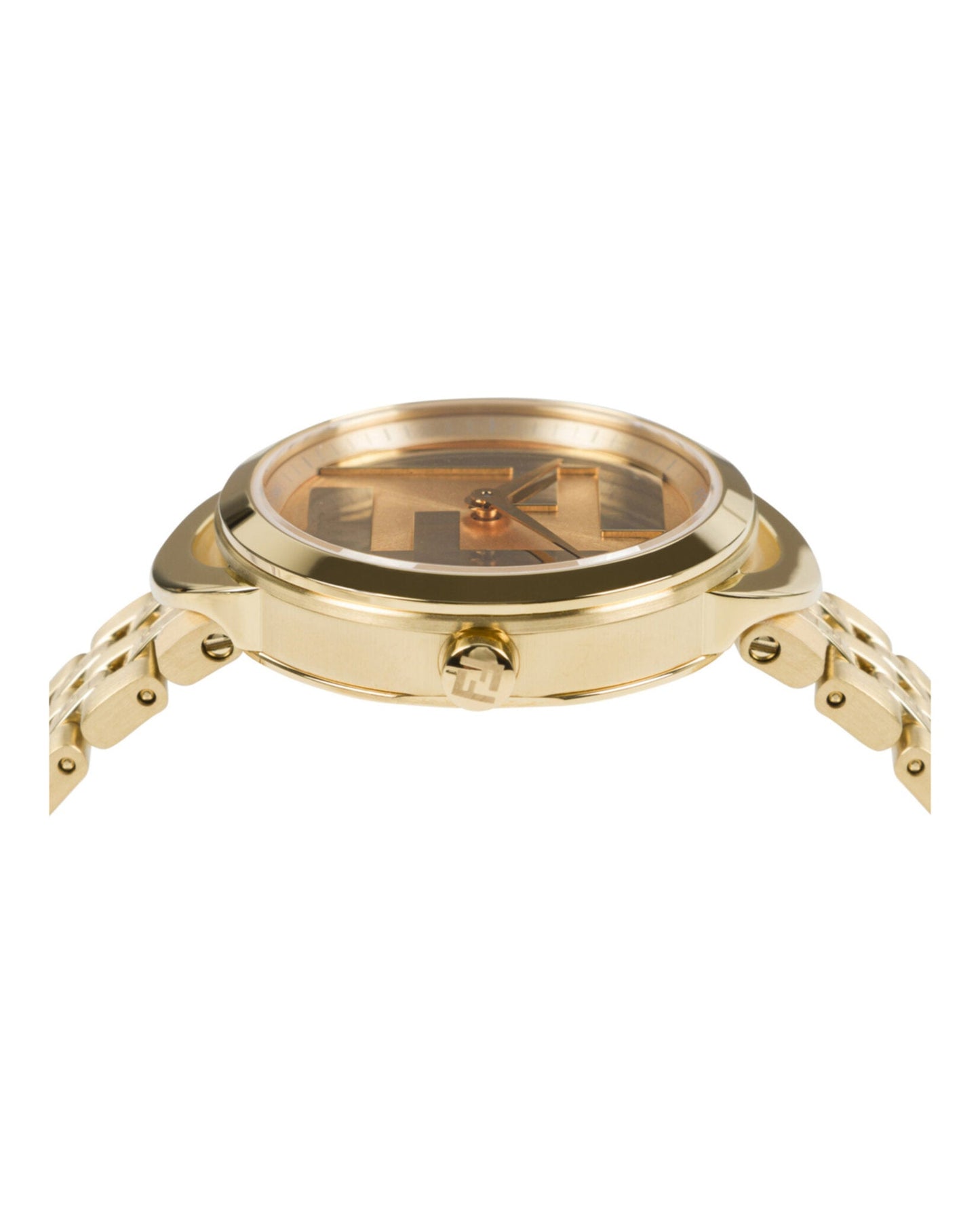 Fendi Womens Gold 30mm Bracelet Fashion Watch