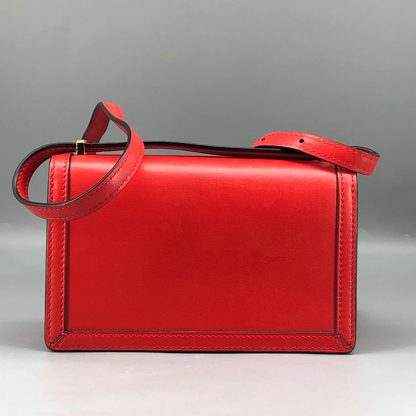 Loewe Barcelona Red Smooth Calfskin Crossbody Bag