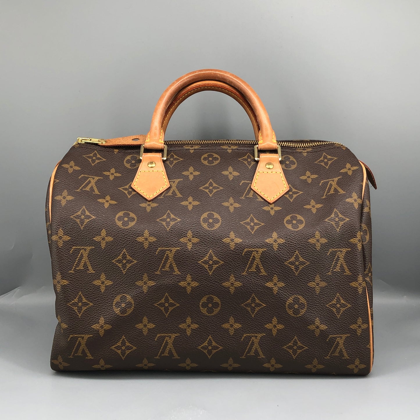 Louis Vuitton 30 Handbag Brown Monogram