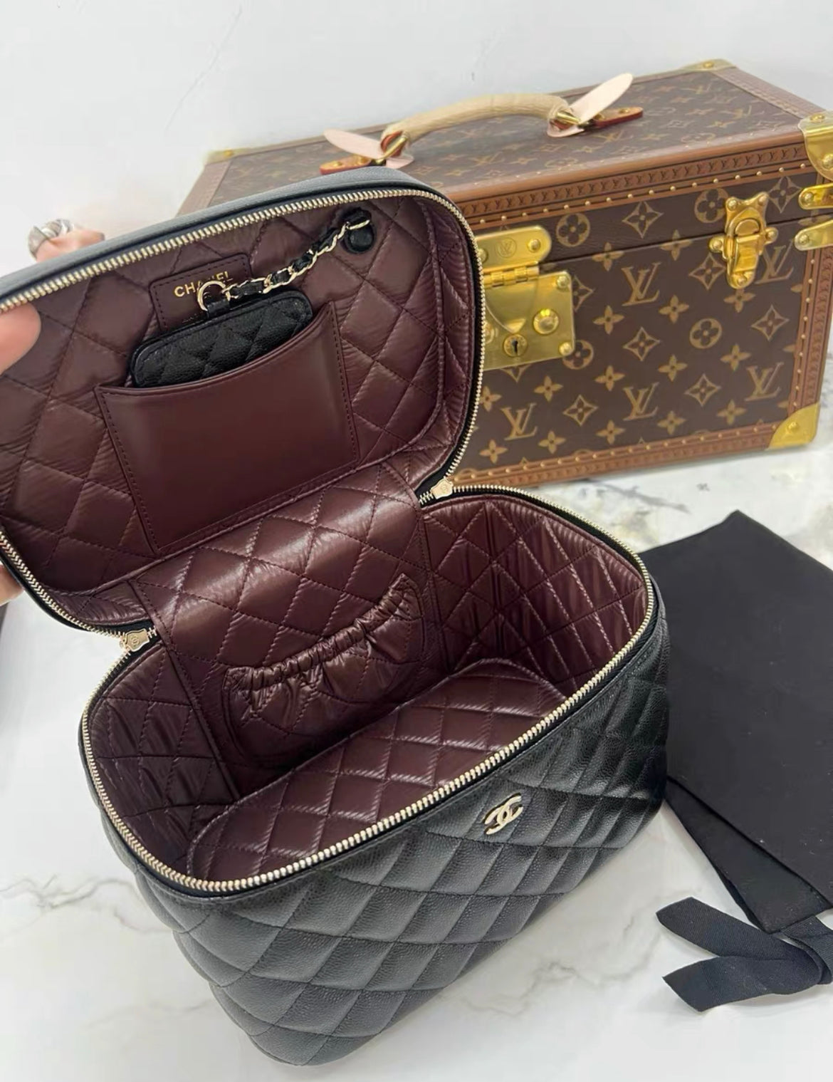 Chanel Vanity Clutch - Rovelle Bags