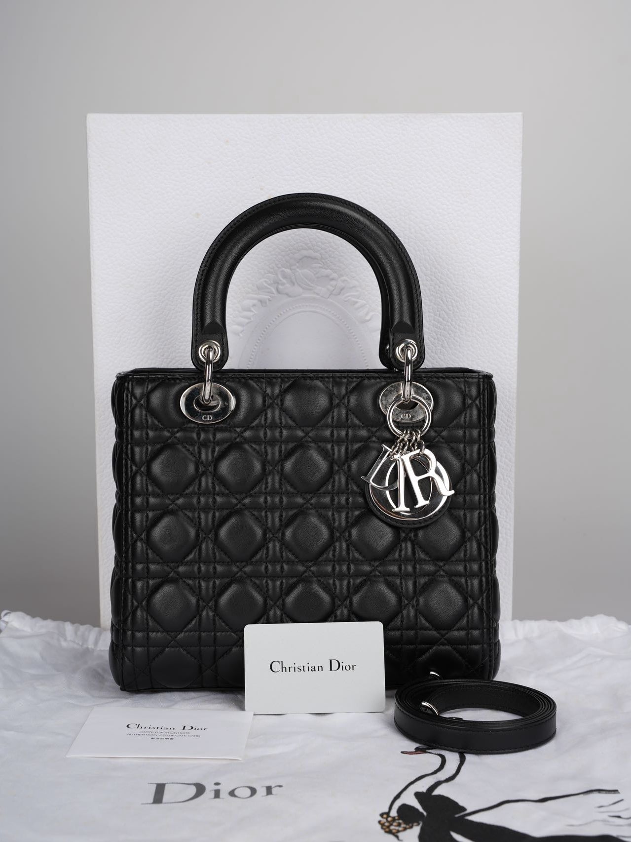 Dior Lady Dior Handbag - Rovelle Bags