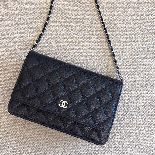 Chanel Classic Wallet on Chain WOC Crossbody Bag - Rovelle Bags