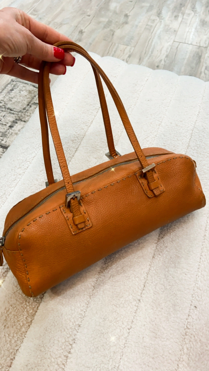 FENDI SELLERIA BAULETTO MINI BOWLING BAG