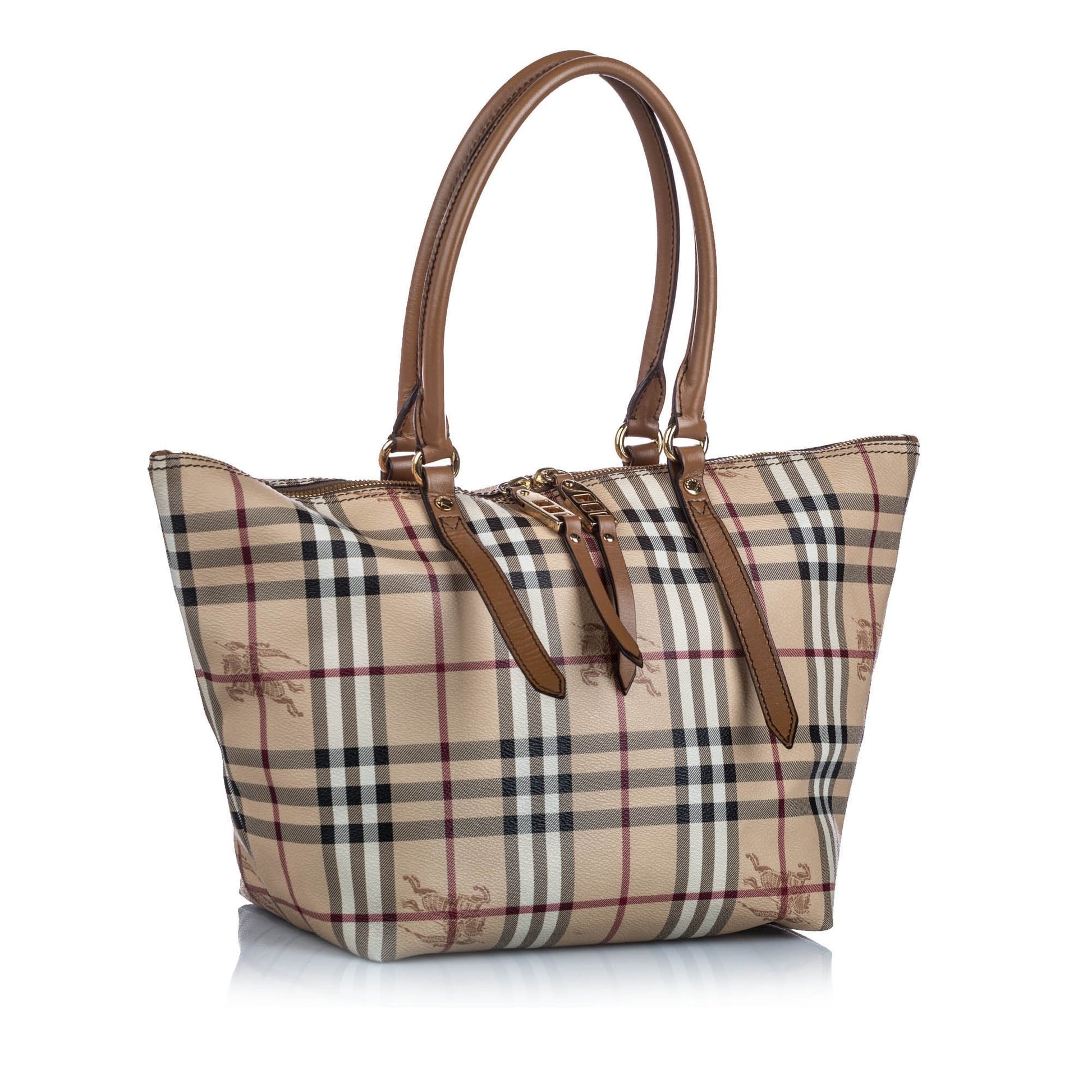 Burberry Haymarket Salisbury Tote Bag - Rovelle Bags