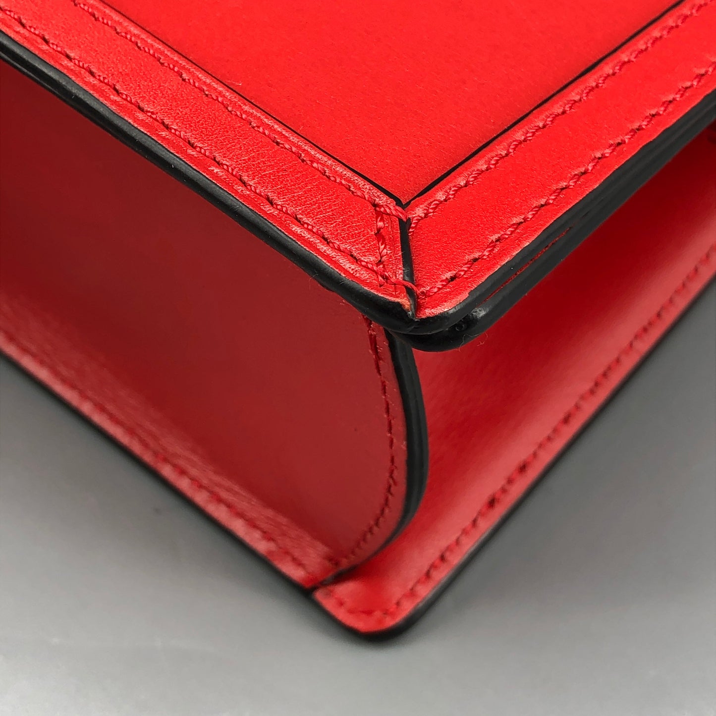 Loewe Barcelona Red Smooth Calfskin Crossbody Bag