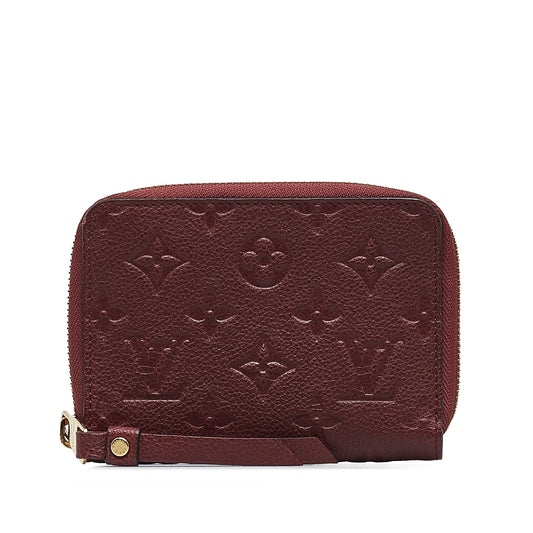LOUIS VUITTON Monogram Empreinte Portefeiulle Secret Wallet Small Wallets