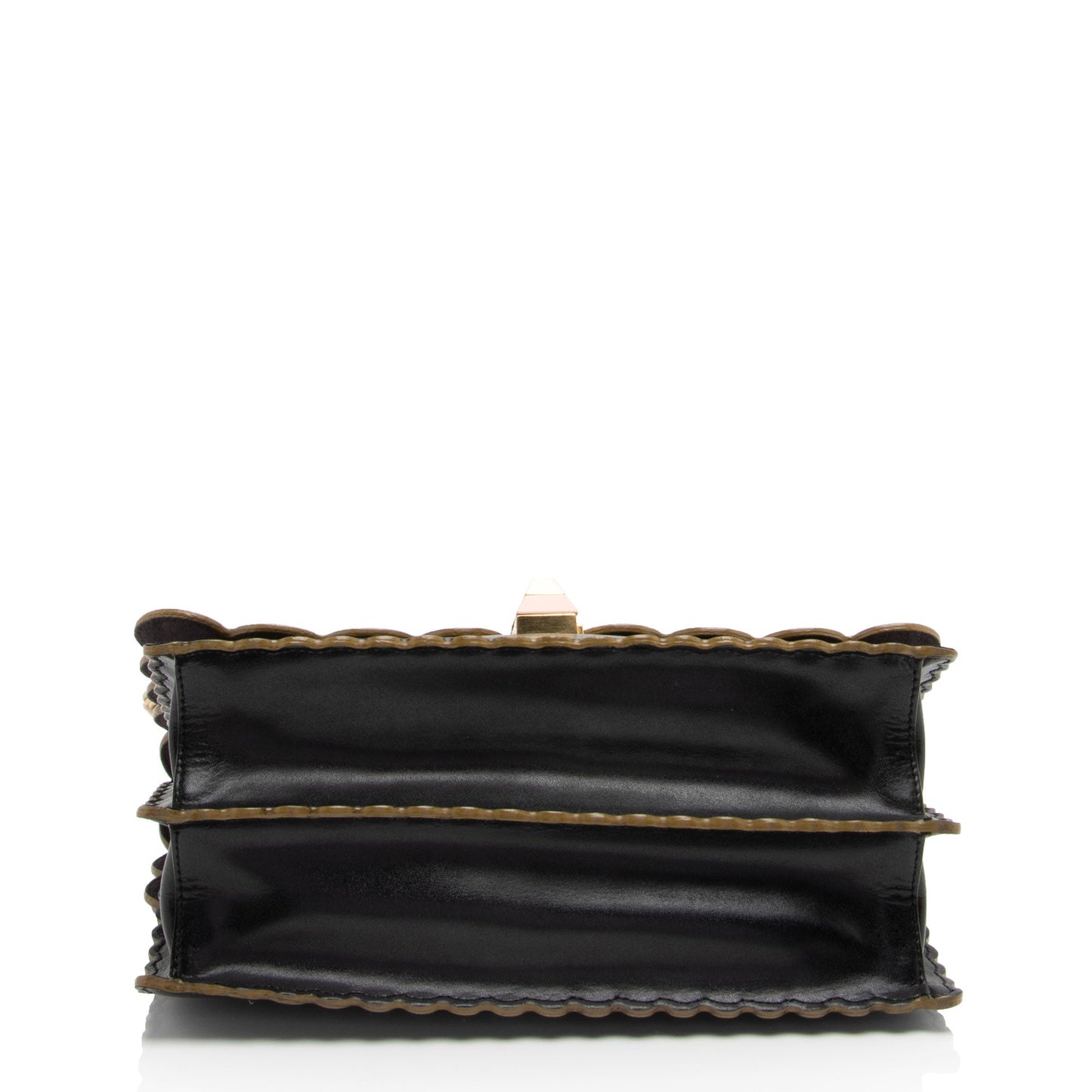 Fendi Calfskin Studded Kan I Medium Shoulder Bag (SHF-boJIBf)