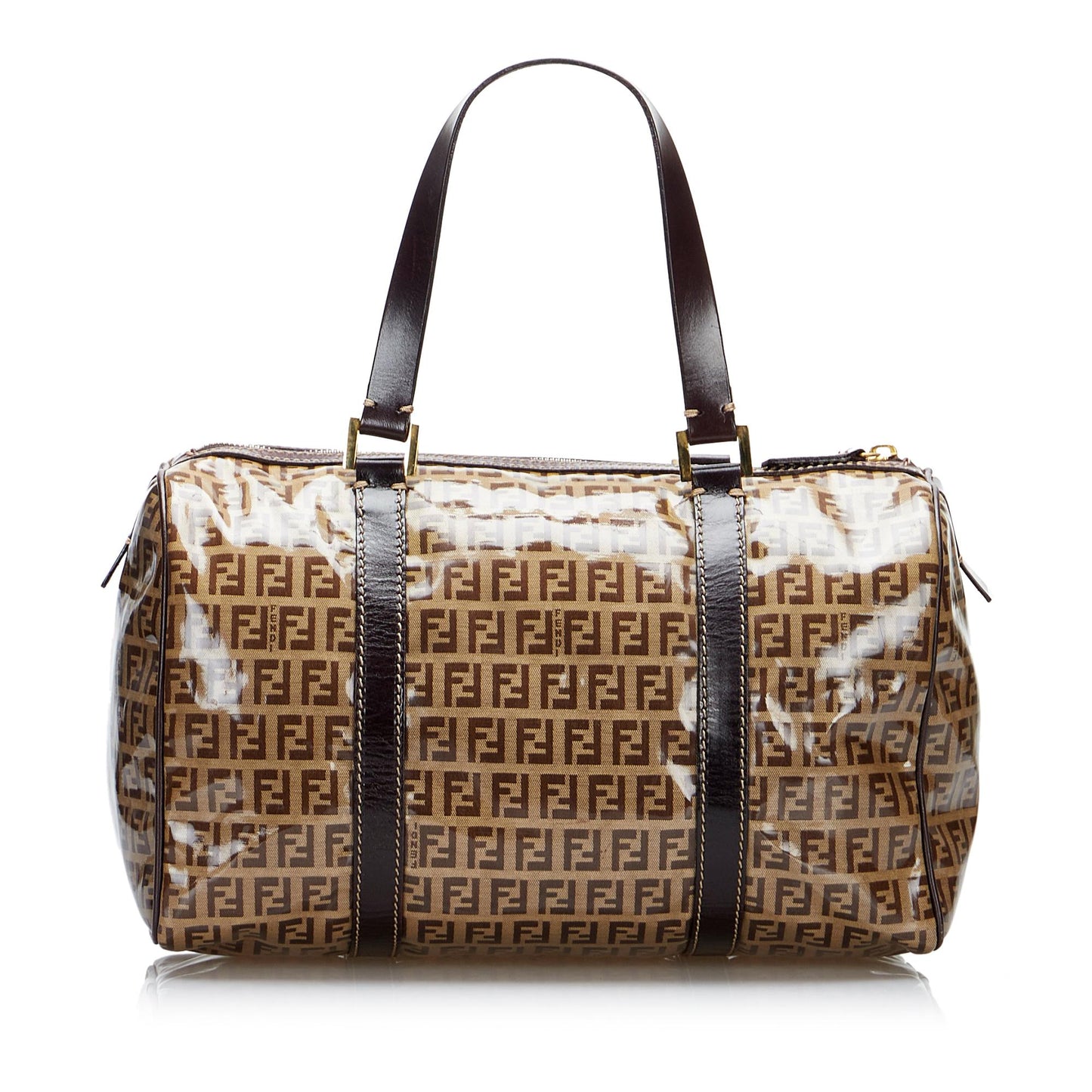 Fendi Crystal Zucchino Boston Bag