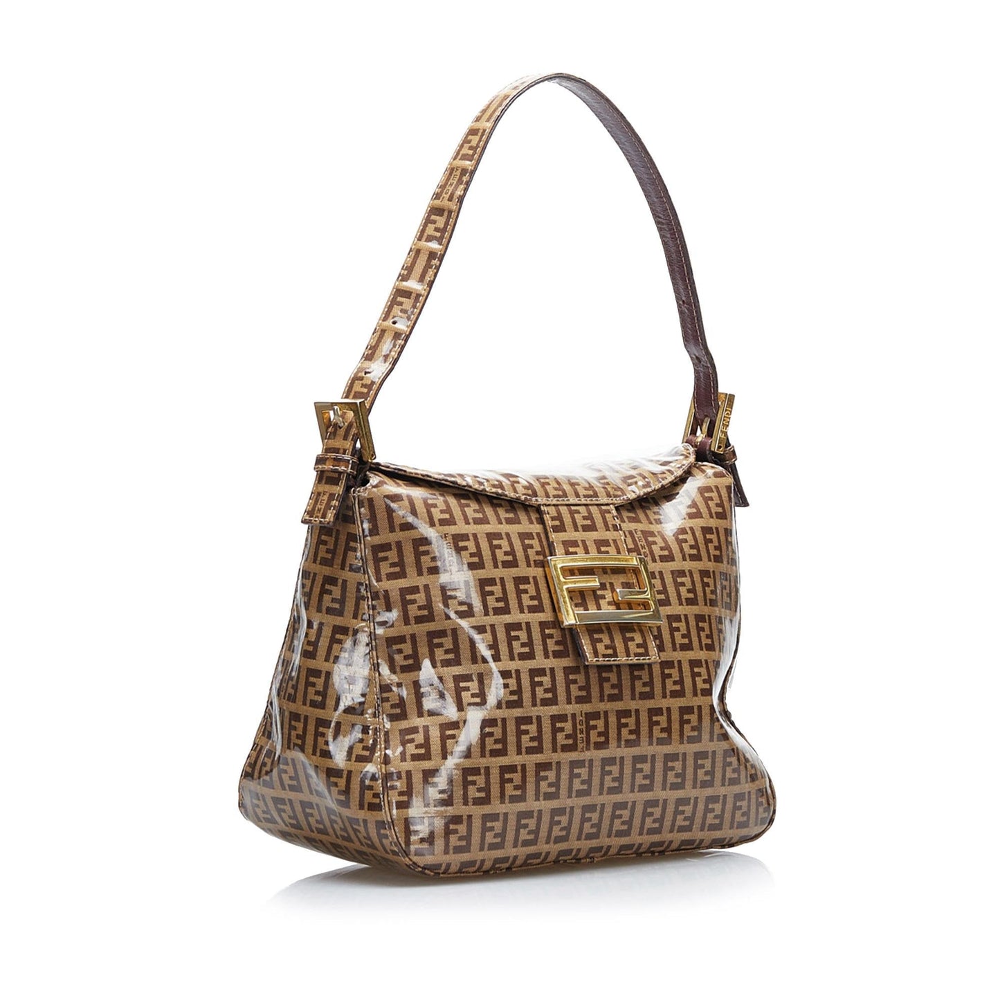Fendi Crystal Zucchino Flap Baguette (SHG-MKFmEx)