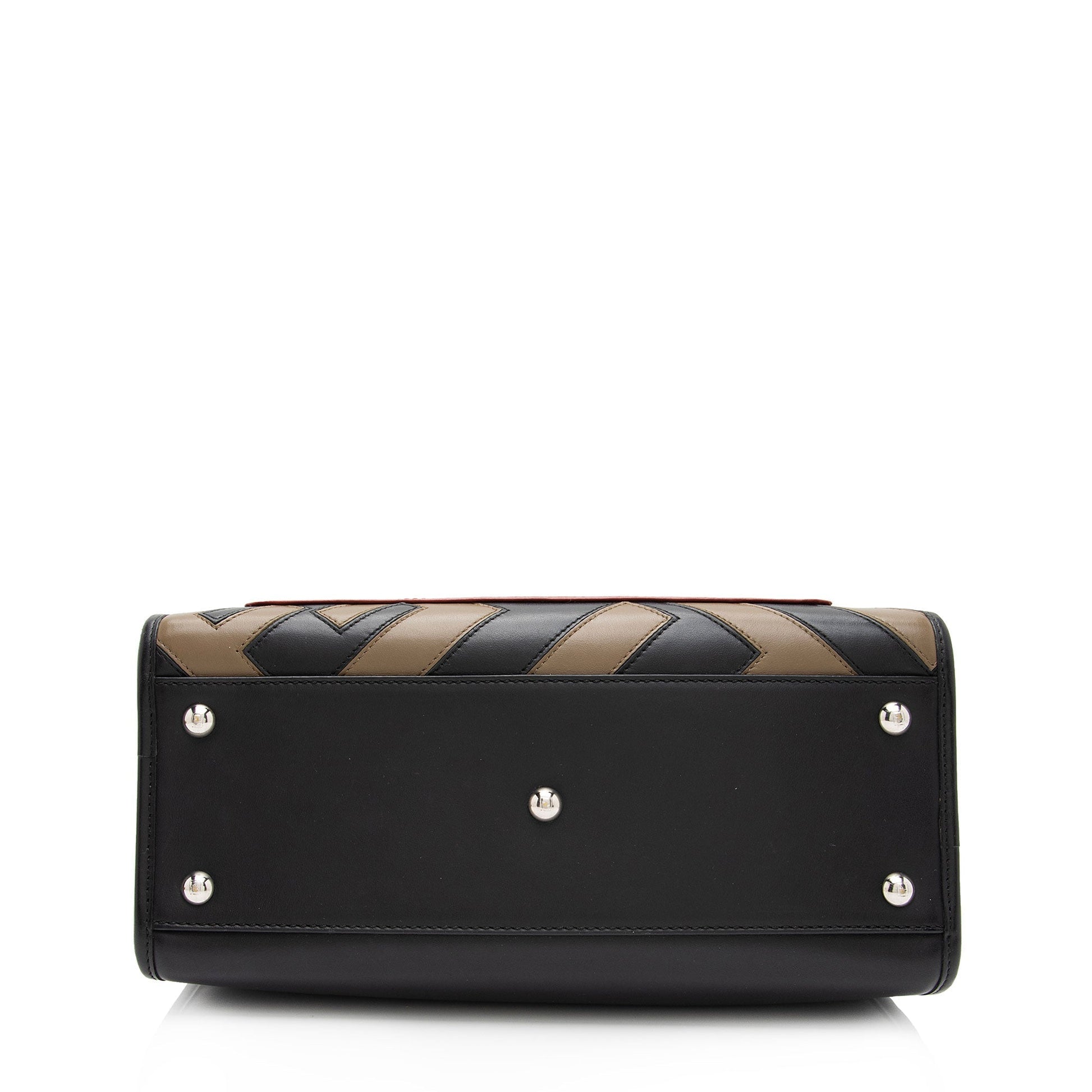 Fendi FF Calfskin Century Runaway Small Tote
