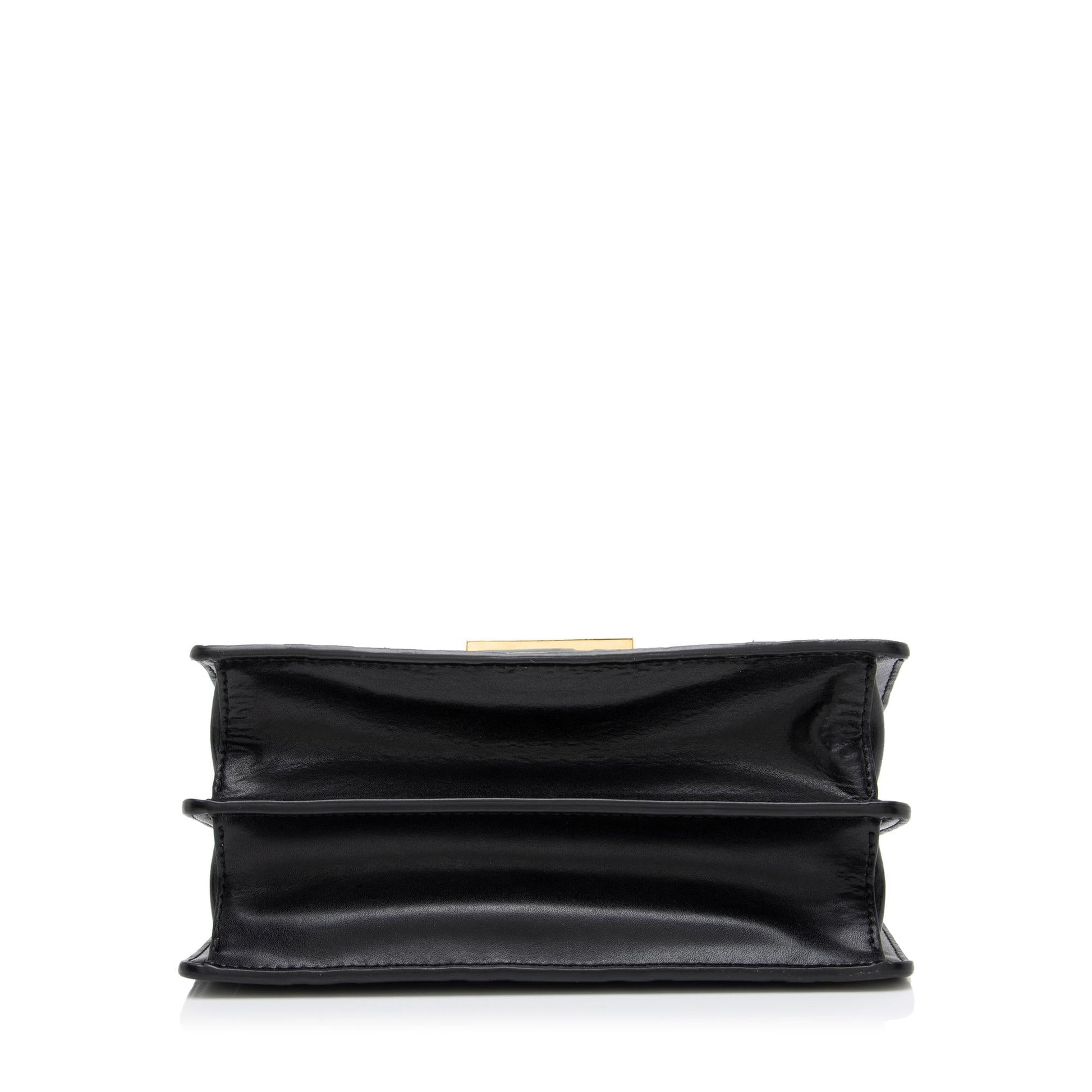 Fendi FF Embossed Kan U Small Shoulder Bag