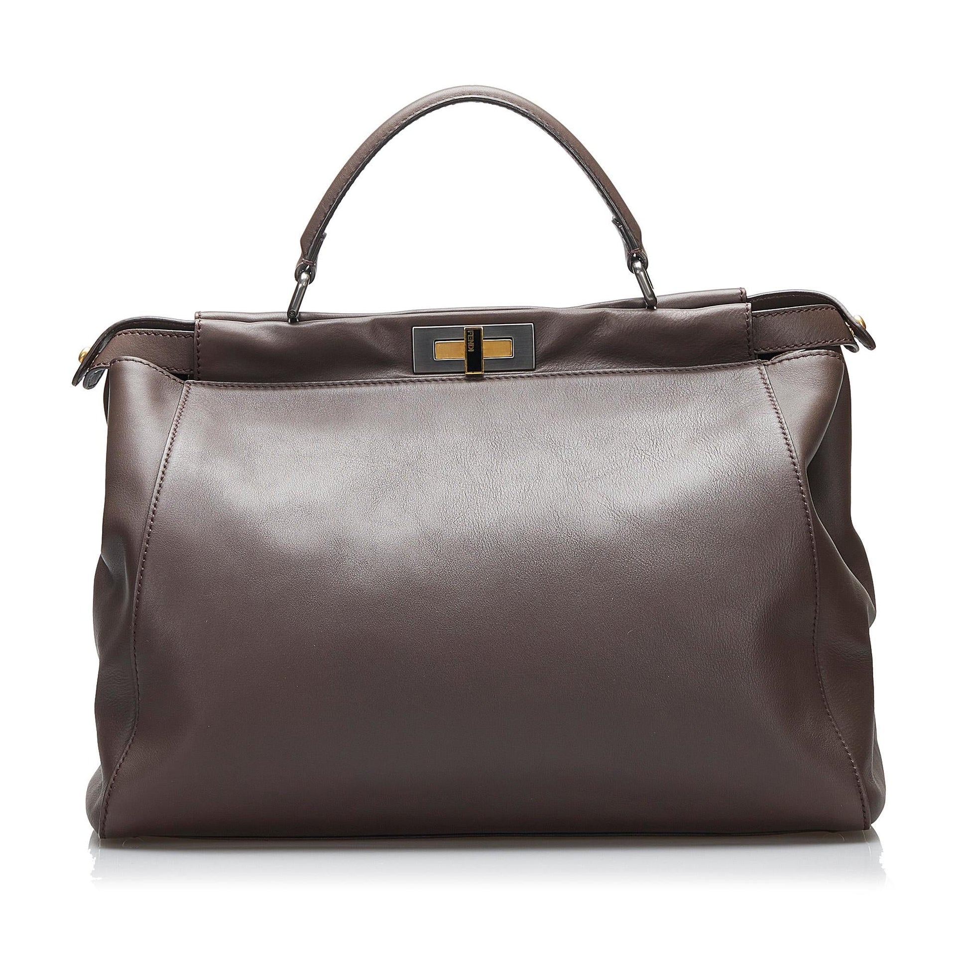 Fendi Large Peekaboo Satchel