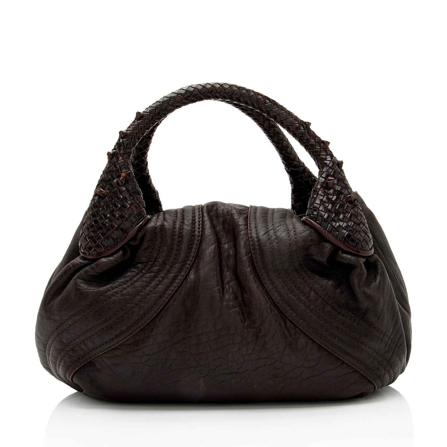 Fendi Leather Spy Baby Satchel