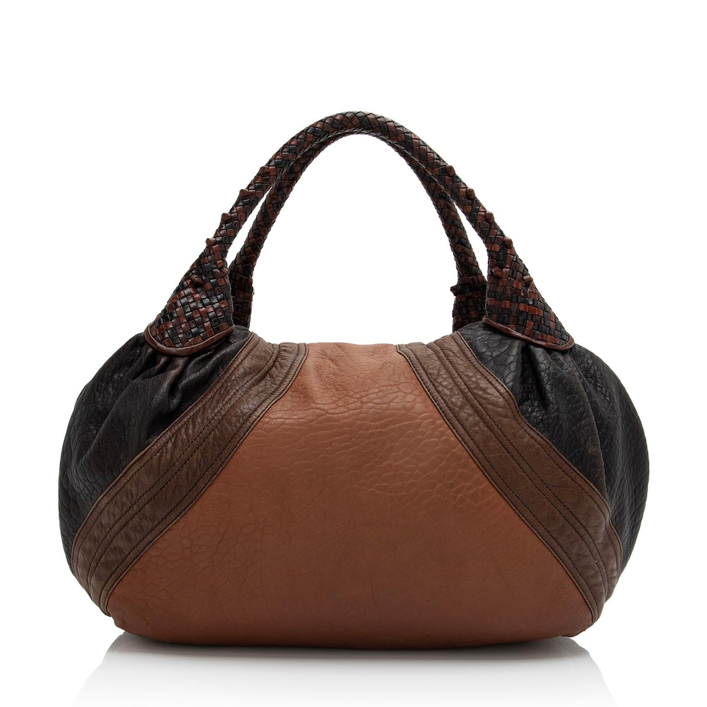 Fendi Leather Spy Satchel
