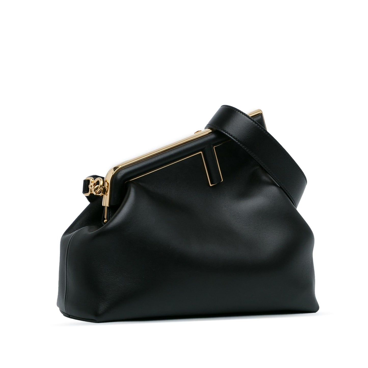 Fendi Medium Leather Fendi First Shoulder Bag (SHG-giZiCe)