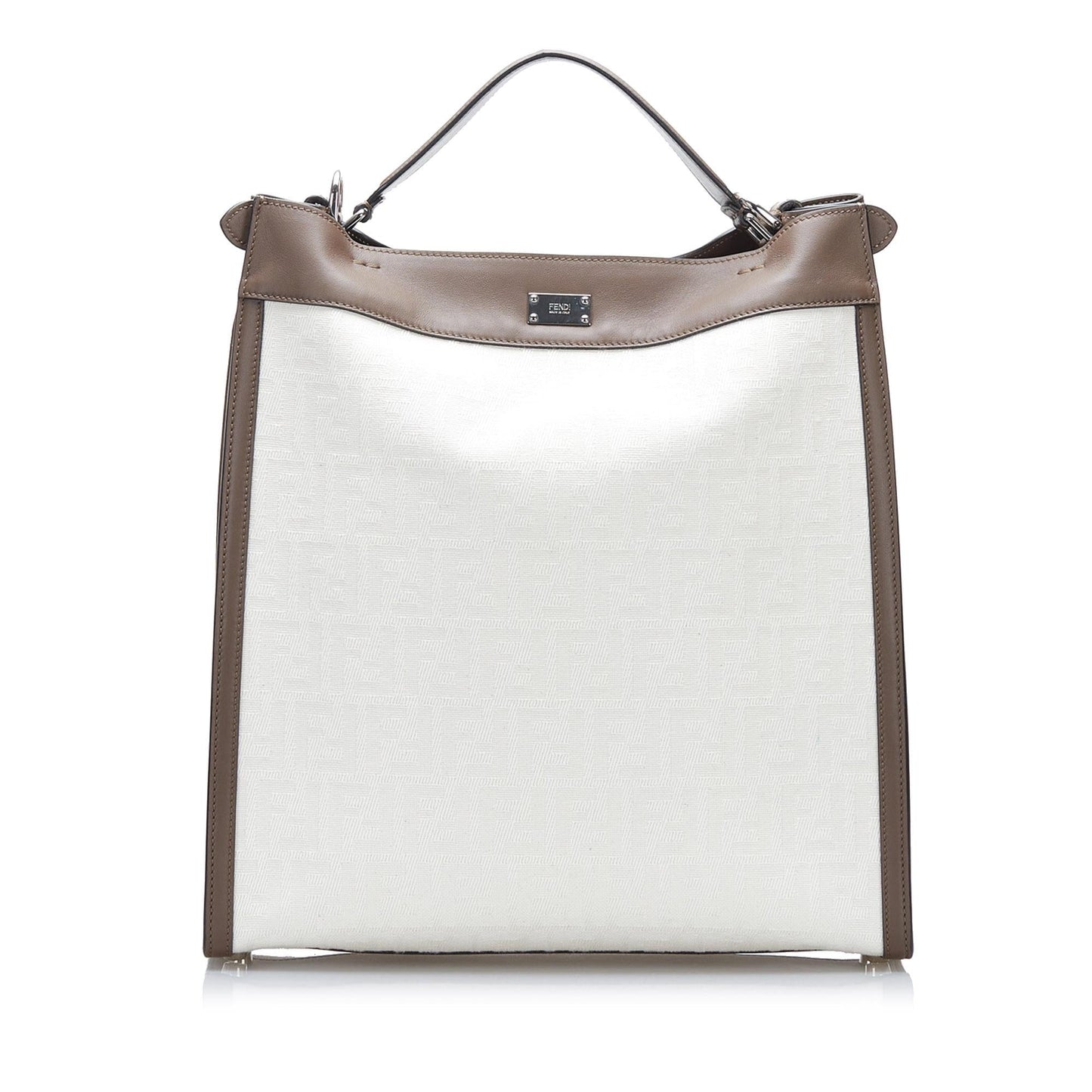 Fendi Medium Zucca Peekaboo X-Lite Satchel (SHG-YFsO03)