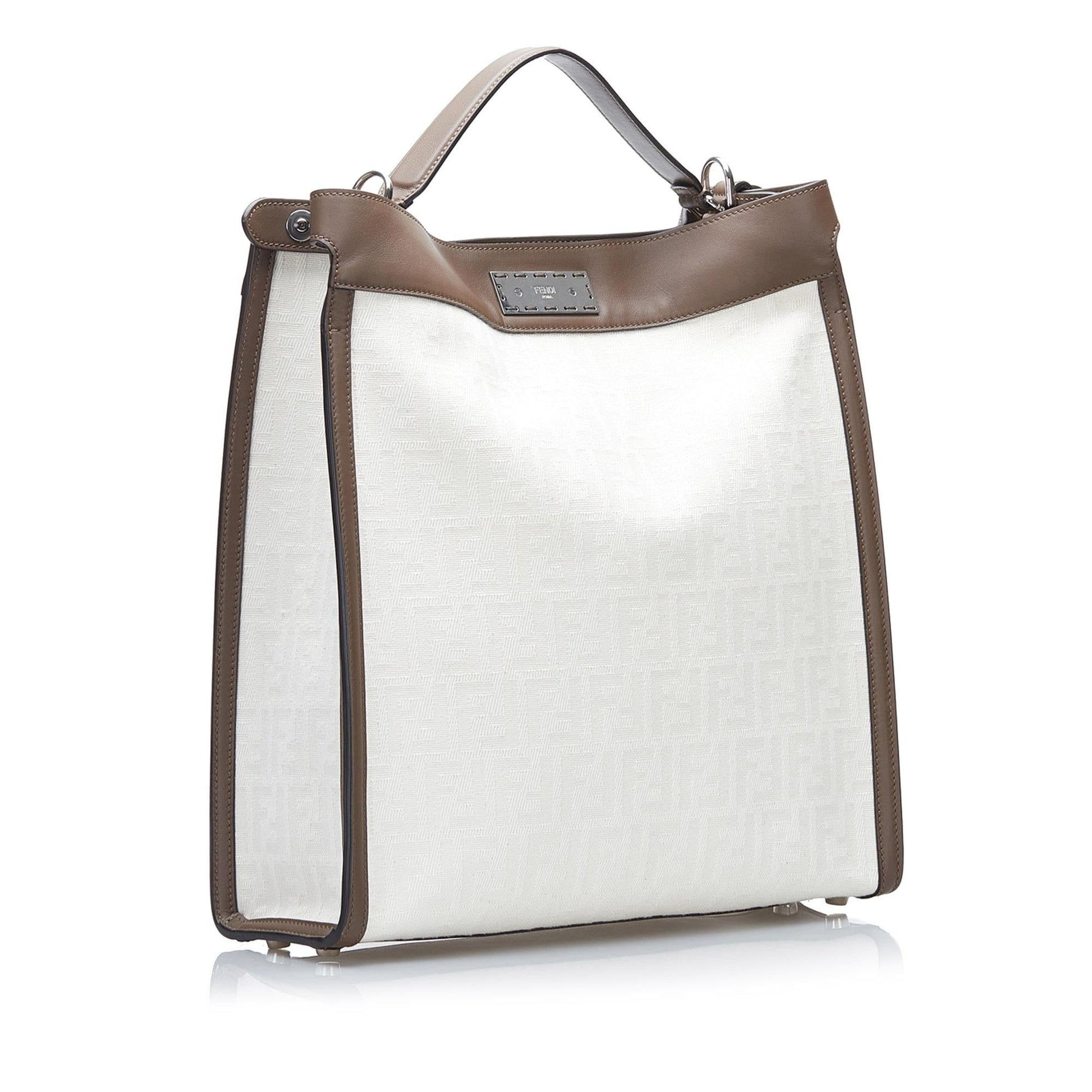 Fendi Medium Zucca Peekaboo X-Lite Satchel