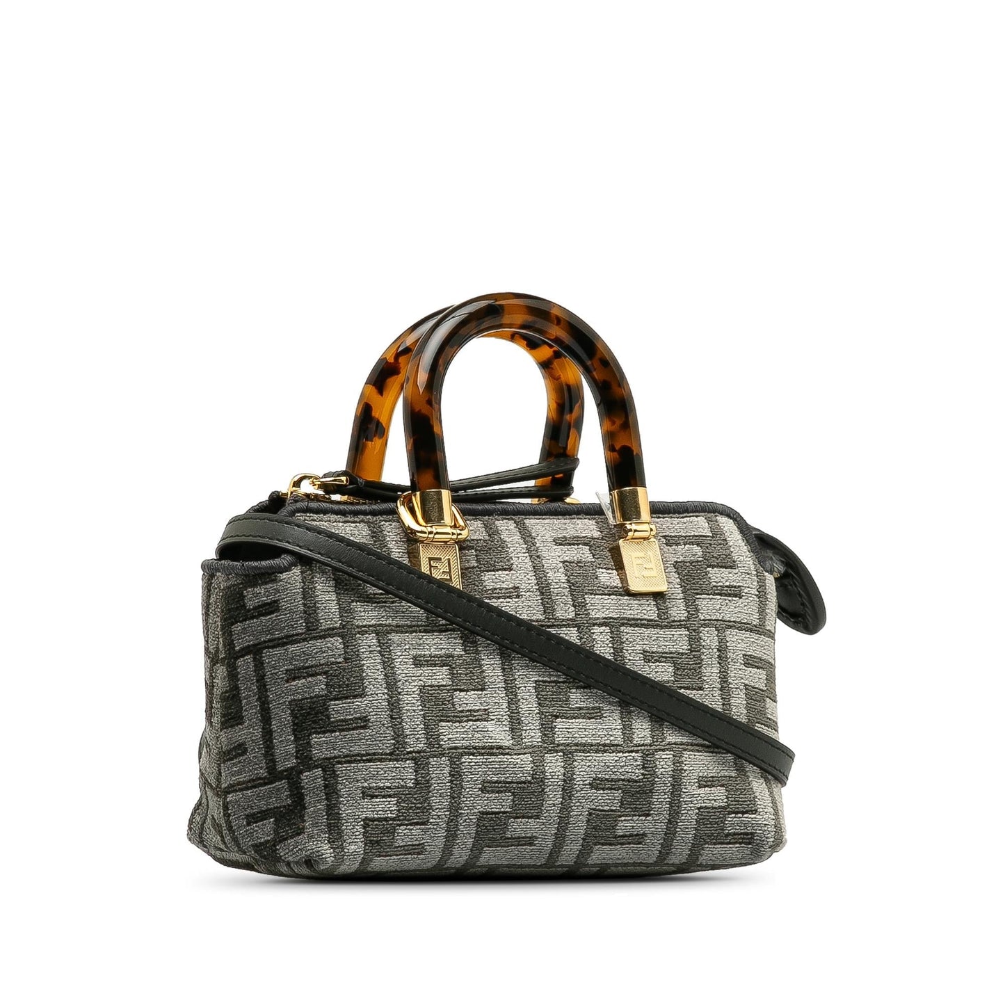 Fendi Mini Zucca Tapestry By The Way Satchel (SHG-yLdvot)