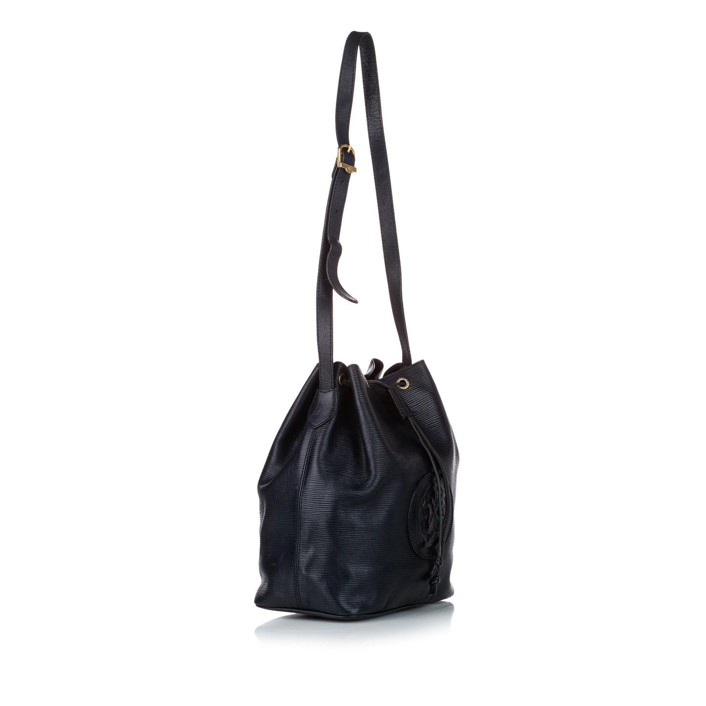 Fendi Mon Tresor Leather Bucket Bag