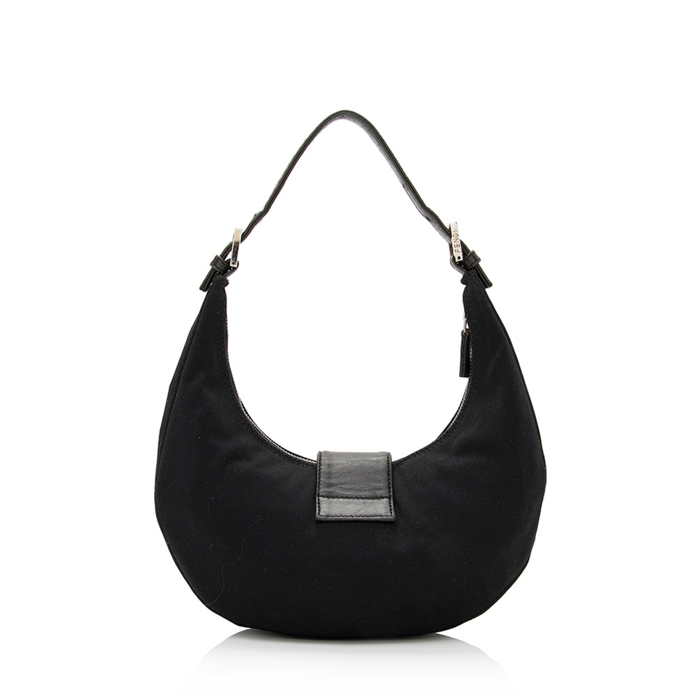 Fendi Neoprene Half Moon Shoulder Bag (SHF-21980)