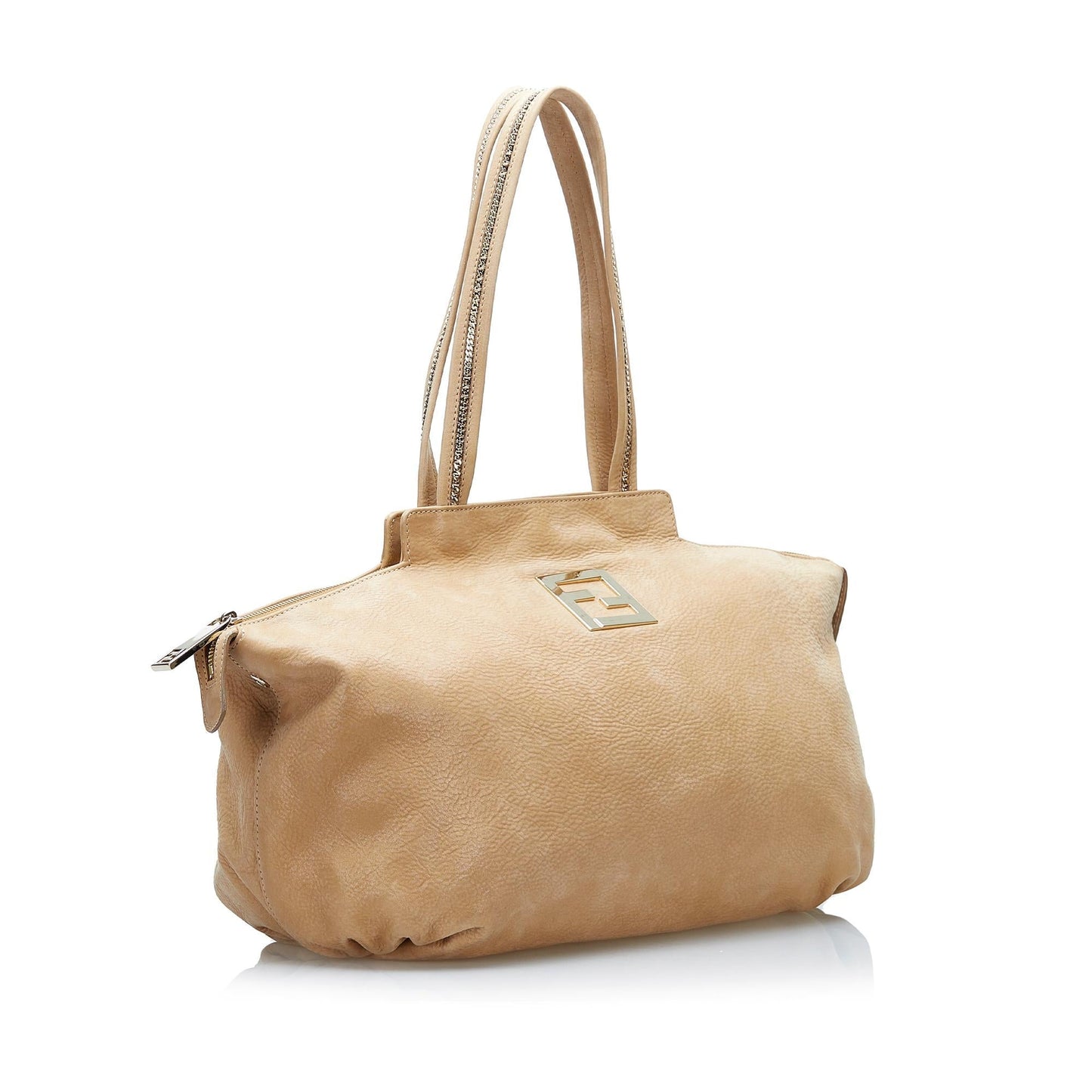 Fendi Nubuck Chains Tote
