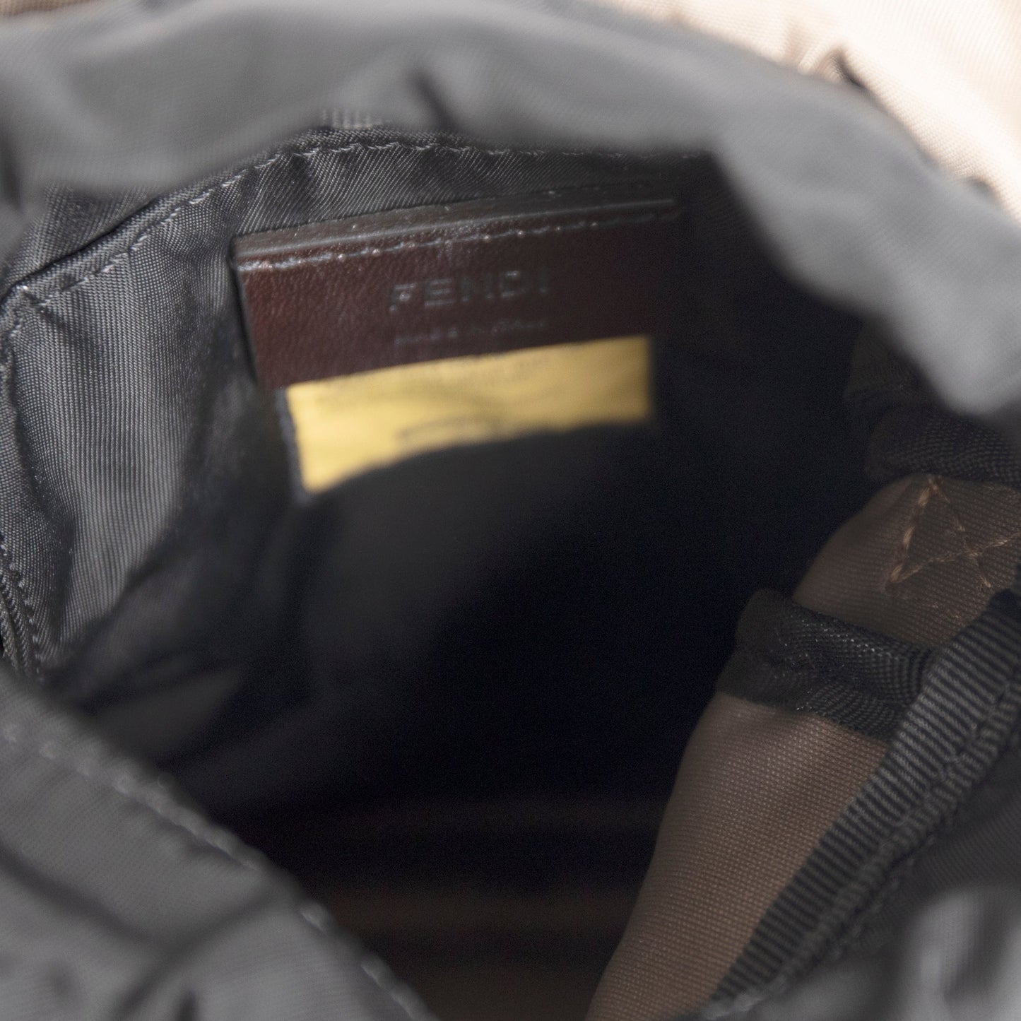 Fendi Nylon Fendiness Mini Backpack