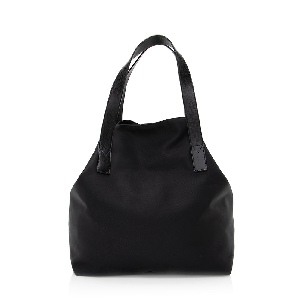 Fendi Nylon Logo Small Tote