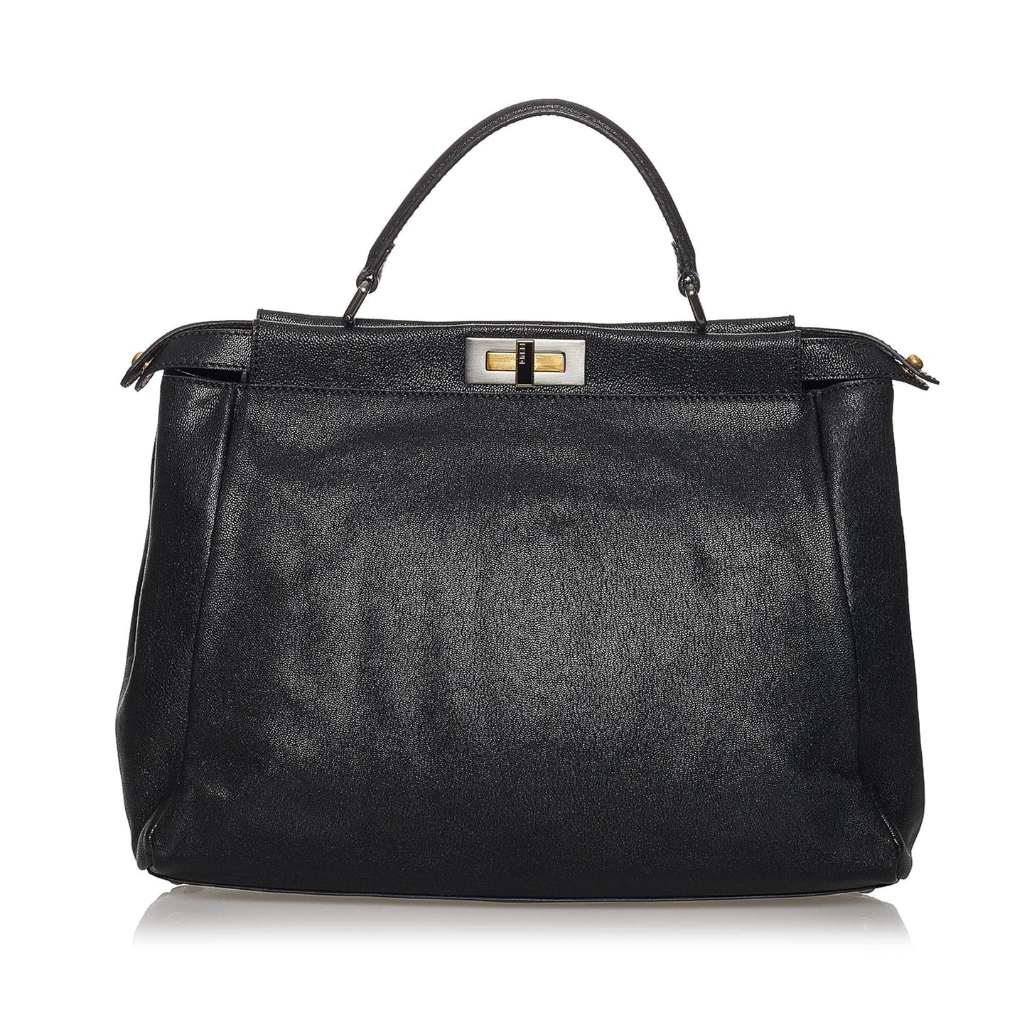Fendi Peekaboo Leather Satchel (SHG-31245)