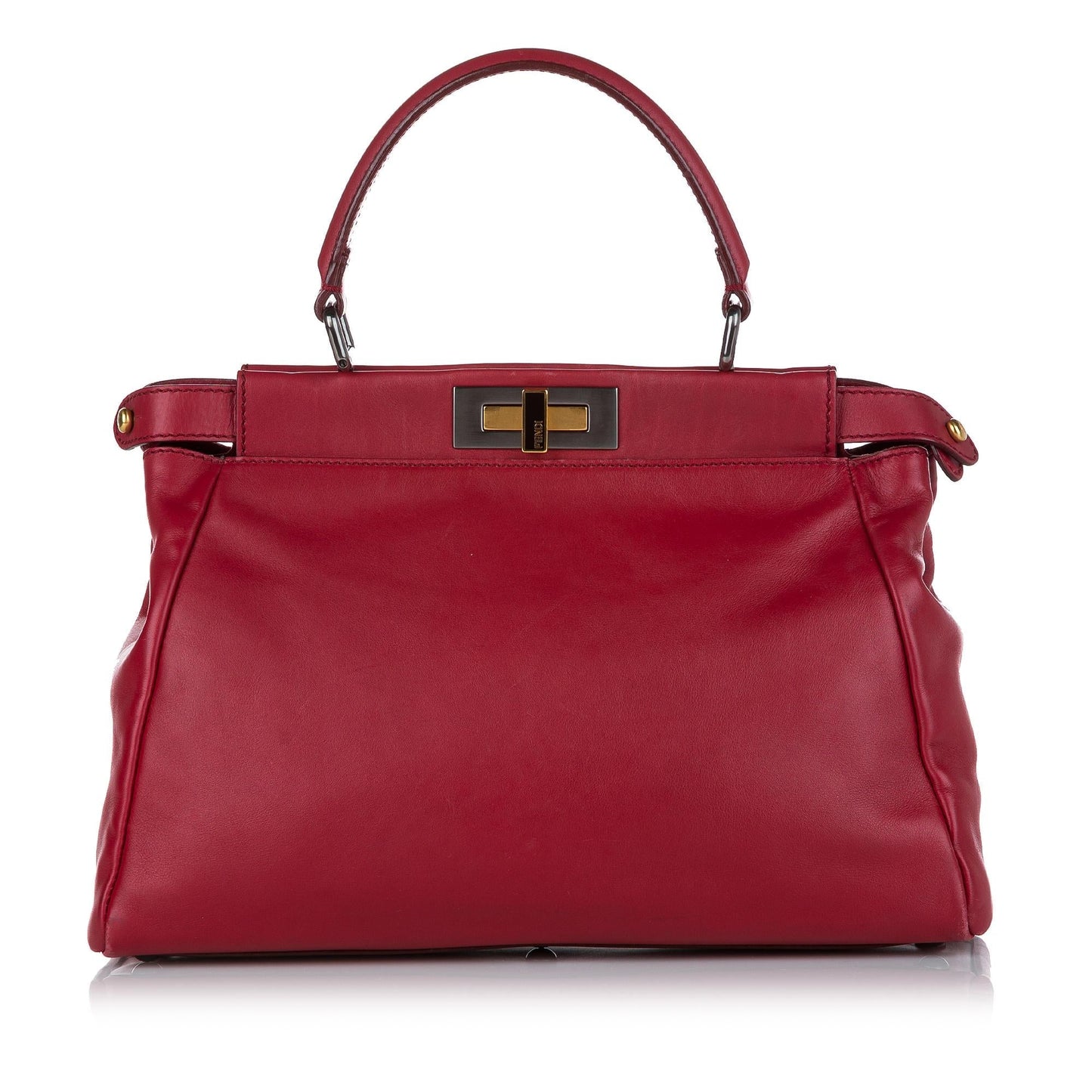 Fendi Peekaboo Leather Satchel