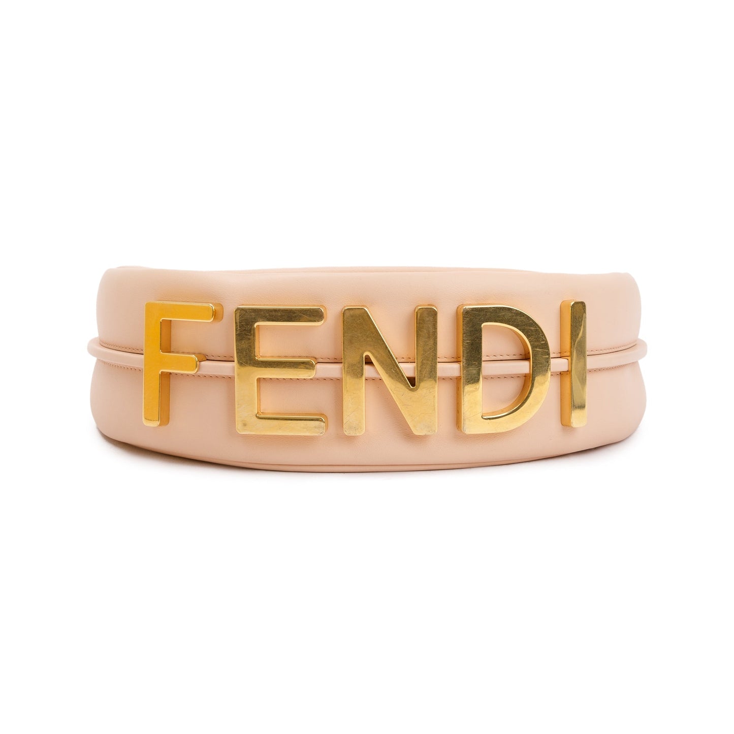 Fendi Pink Leather Small Fendigraphy Bag