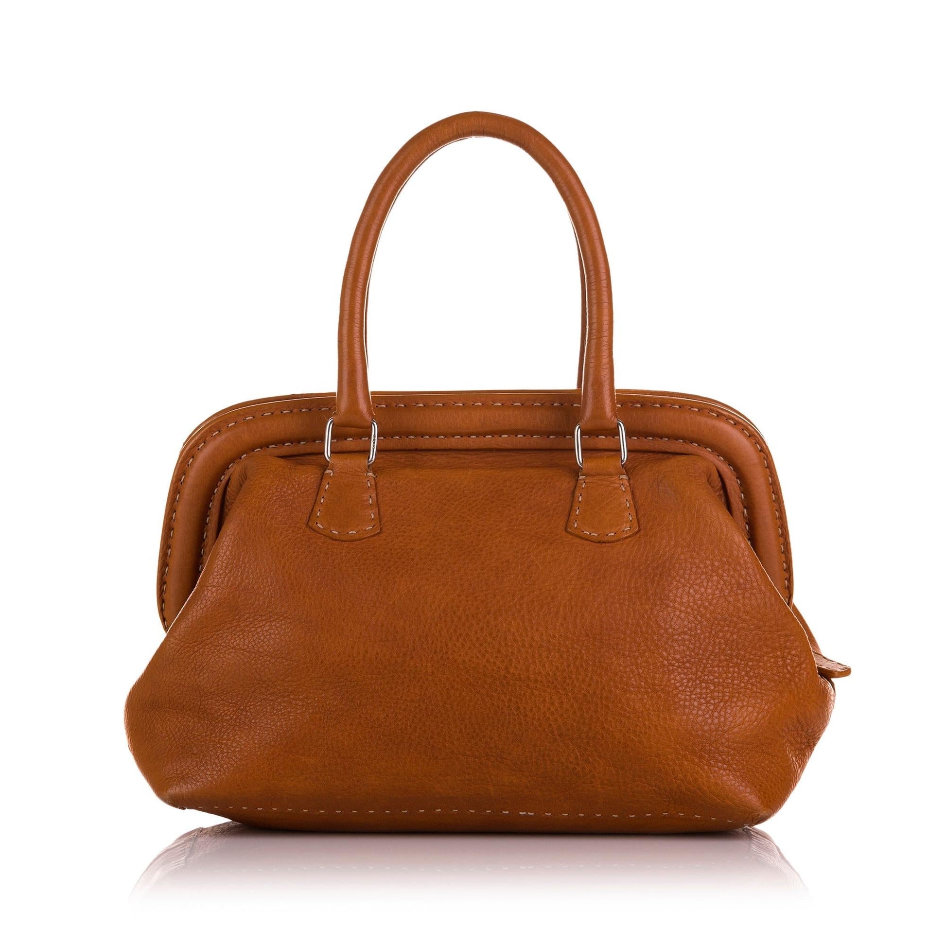 Fendi Selleria Adele Frame Handbag