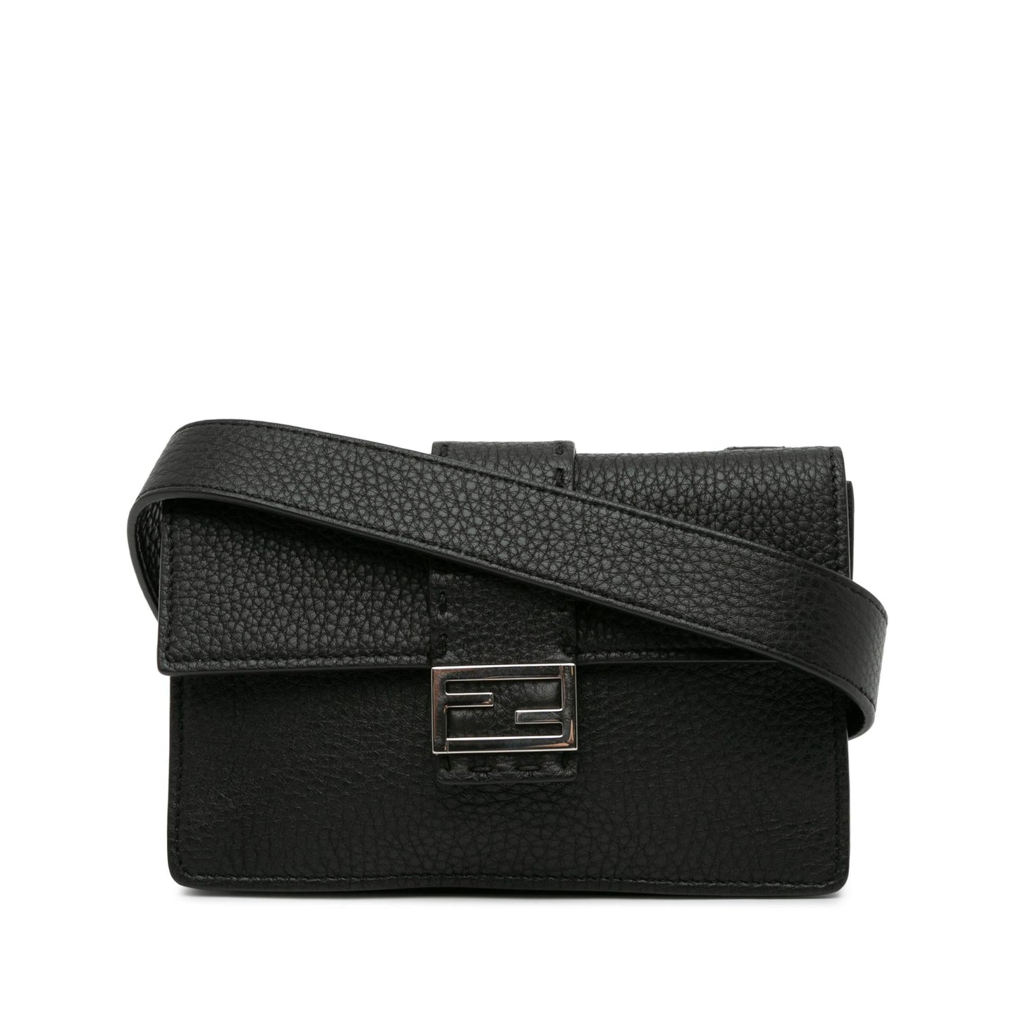 Fendi Selleria Flat Convertible Belt Baguette (SHG-Gfrcyv)