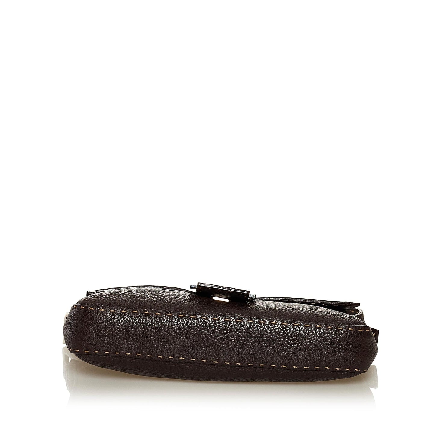 Fendi Selleria Leather Baguette